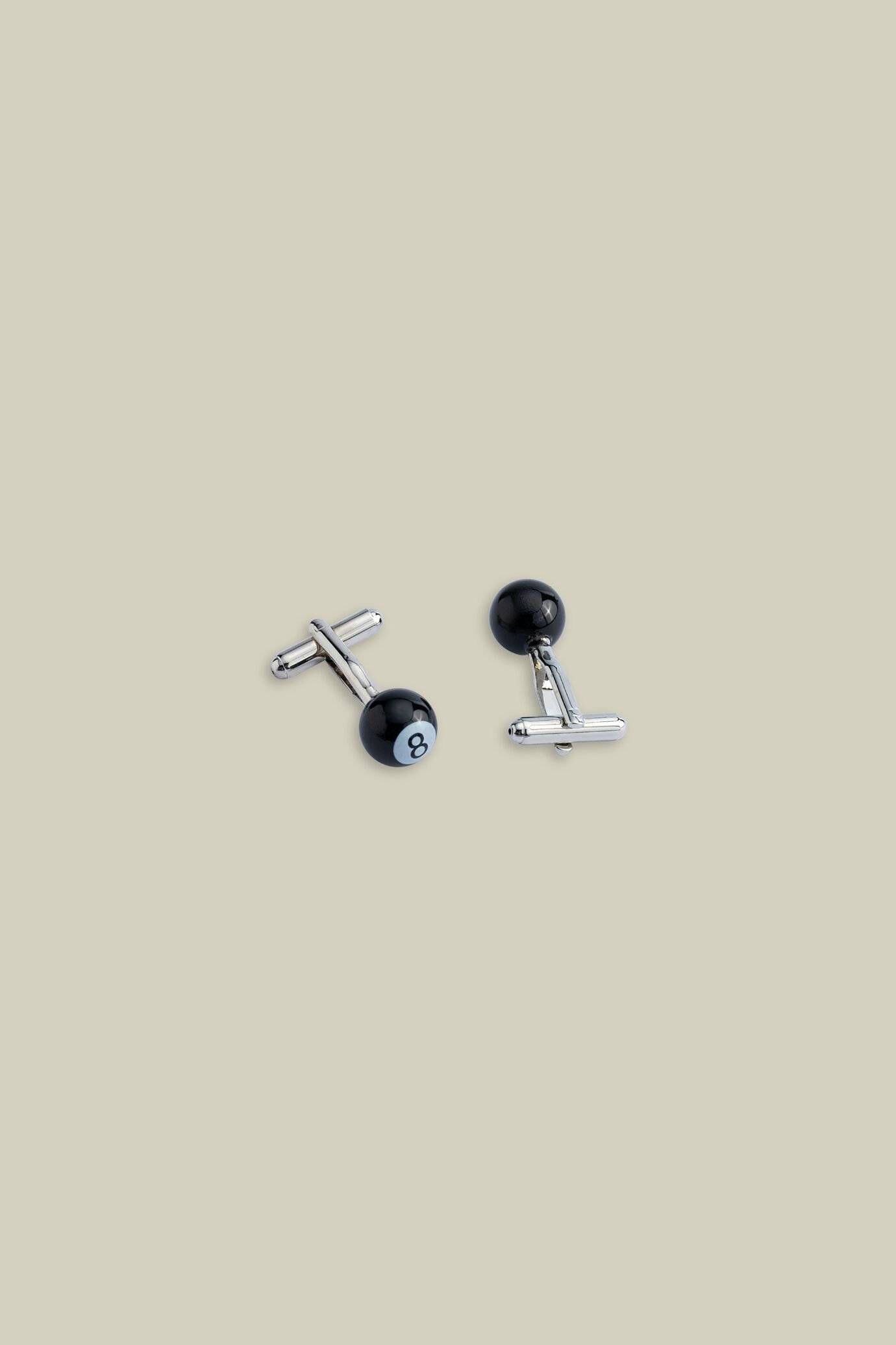 Boutons de manchette boule de billard