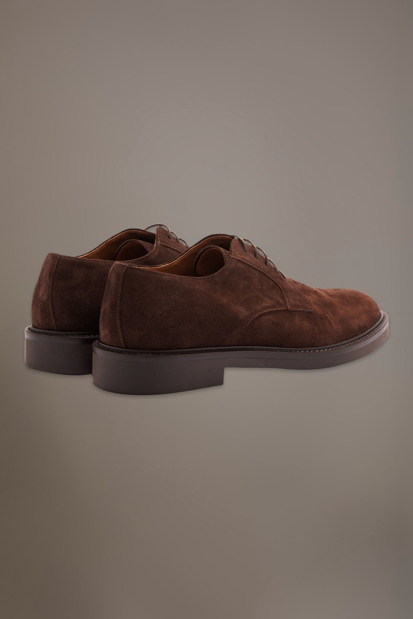 Scarpa derby in suede - 100% pelle image number 3
