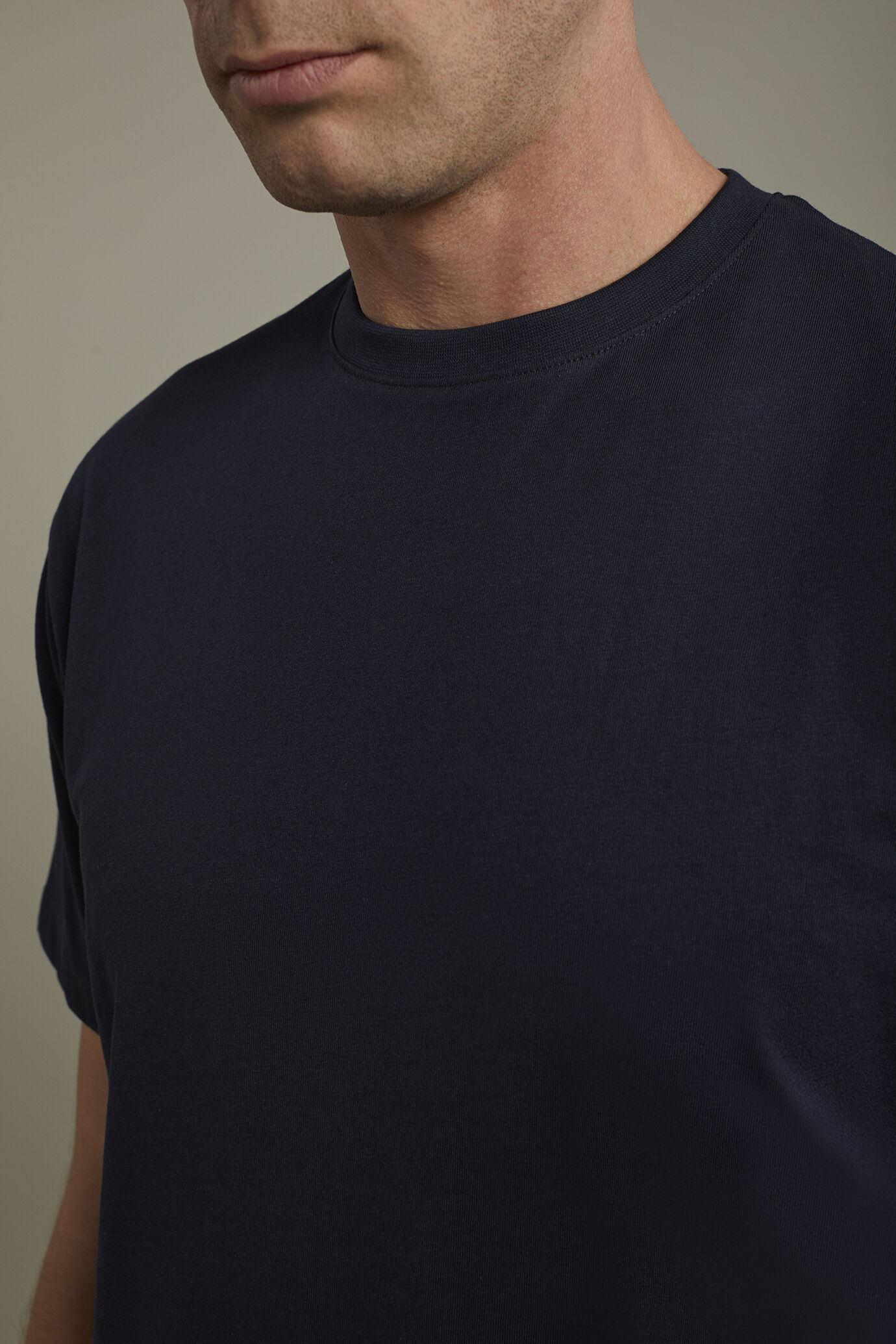 T-shirt uomo girocollo 100% cotone regular fit image number 3