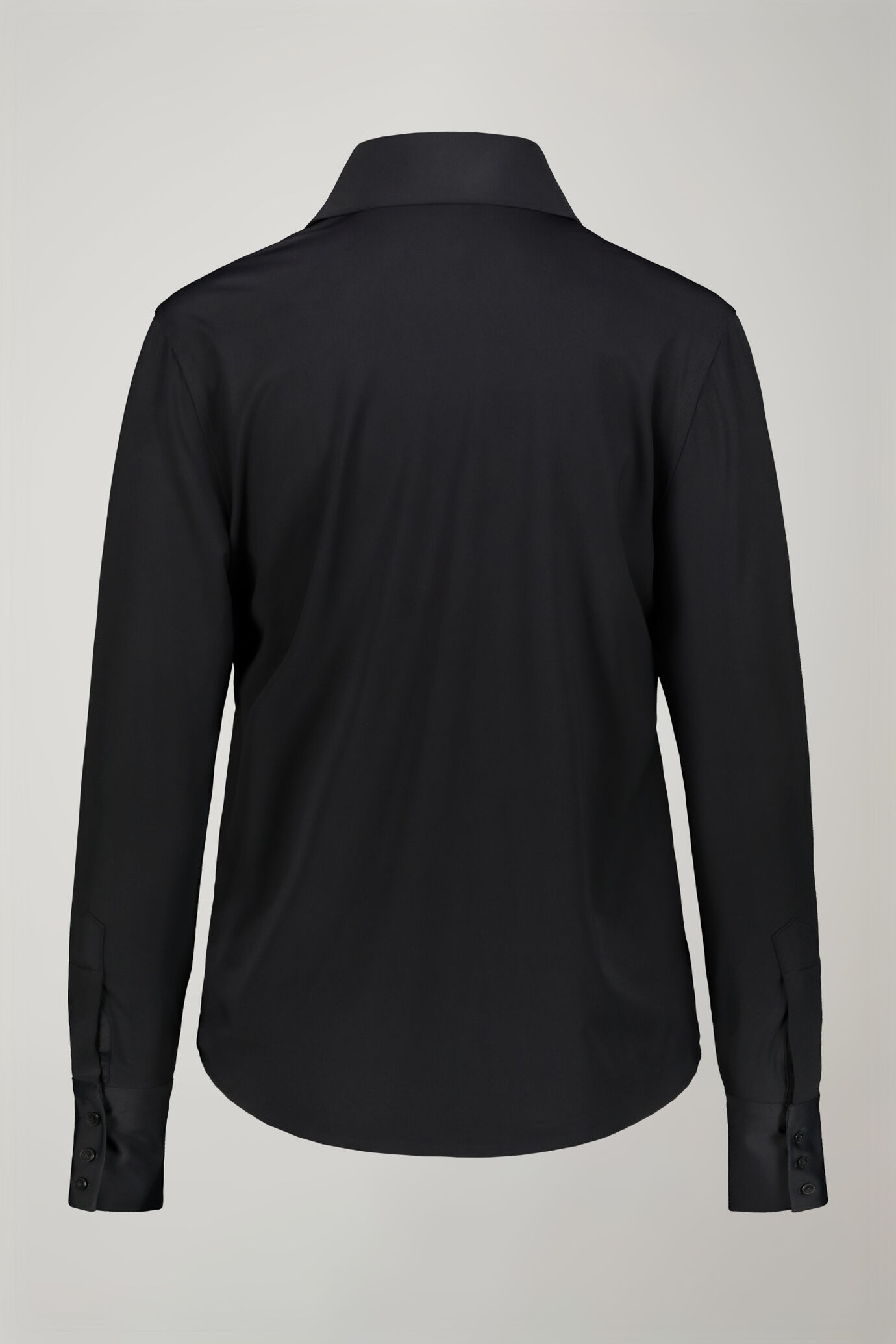 Women’s classic solid color shirt image number 6