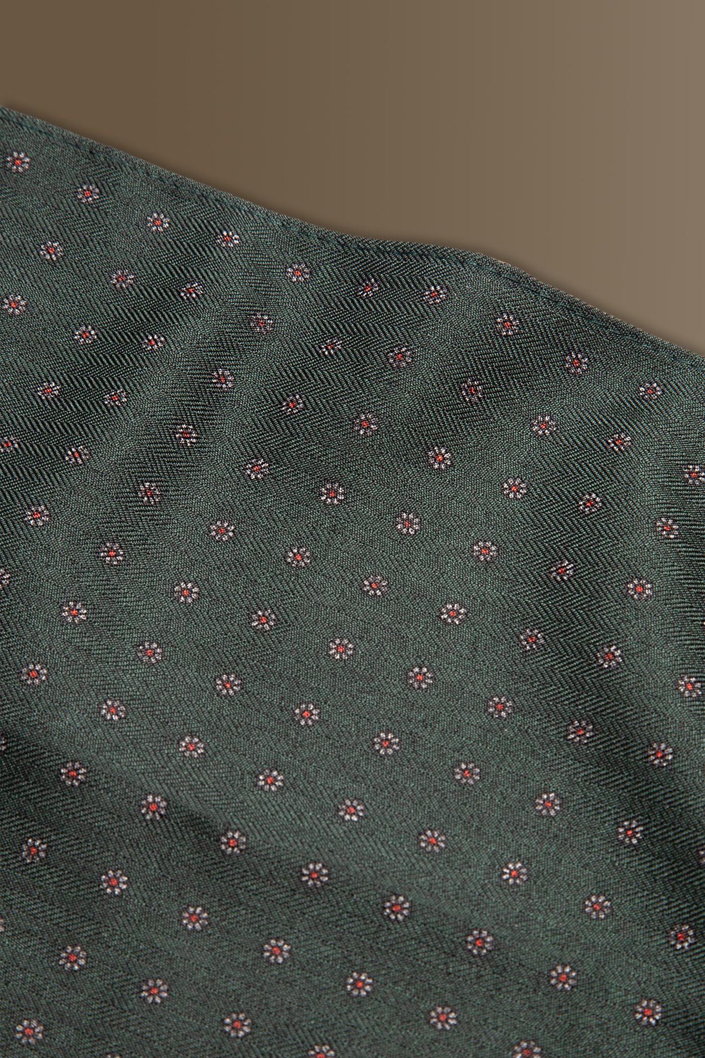 Pochette con tessuto effetto lana - tinta unita image number 1