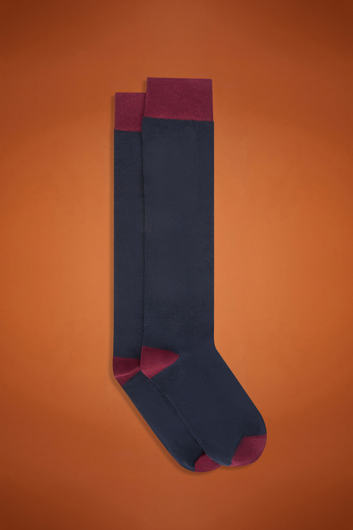 Calze Lunghe Uomo In Maglia Rasata Tinta Unita Made In Italy | | Calze Uomo Online