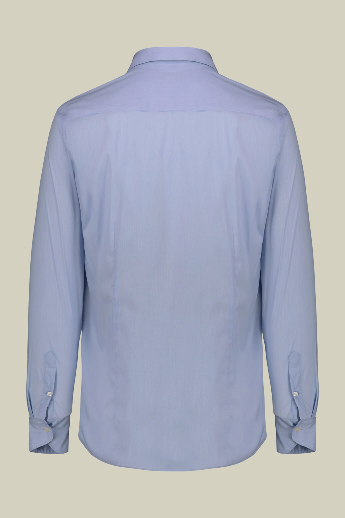 Chemise pour homme à col classique micro-crêpé convenant aux boutons de manchette image number 5