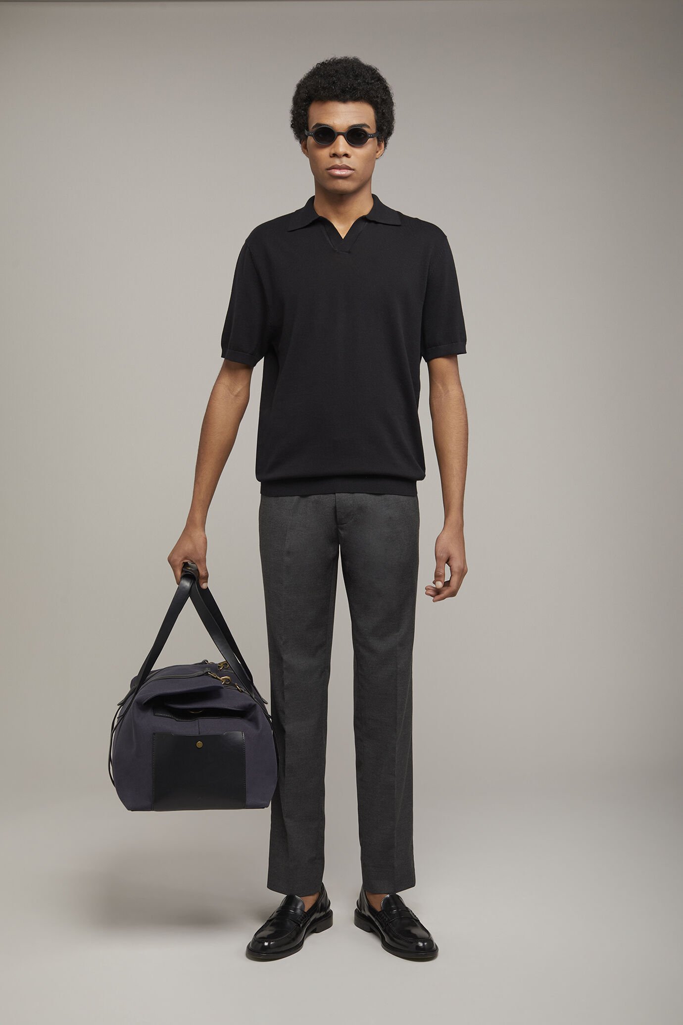 Pantalon sans plis à coupe régulière image number 0