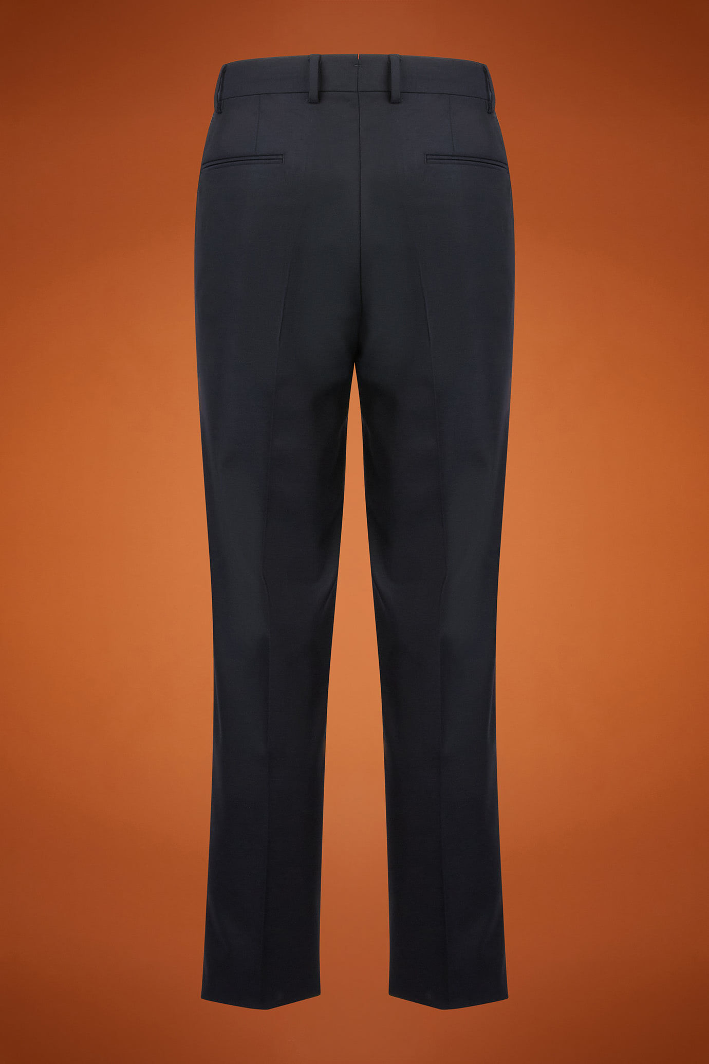 Abito uomo monopetto con tessuto falso unito regular fit image number 7