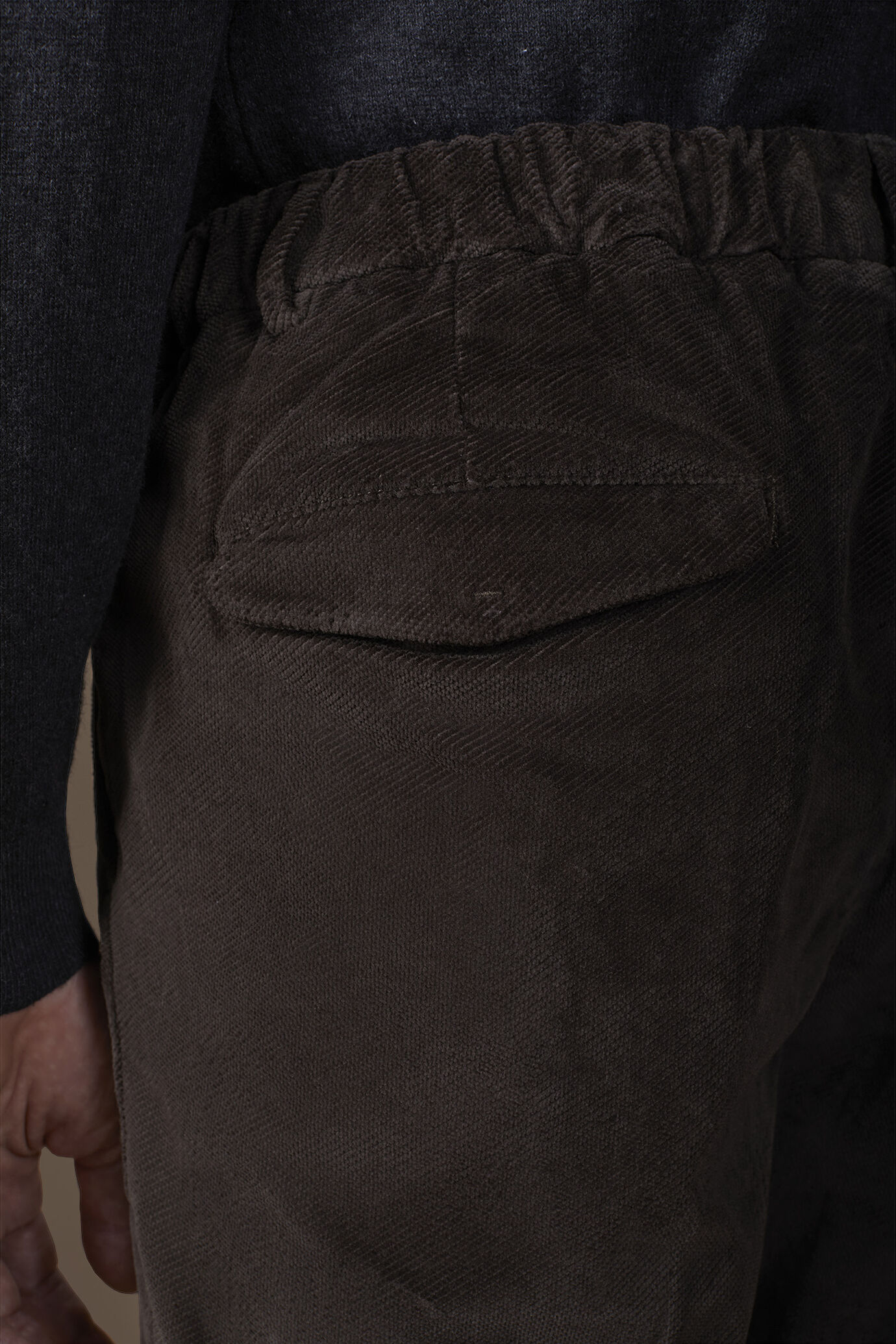 Herrenhose aus Samt mit bequemer Passform image number 3