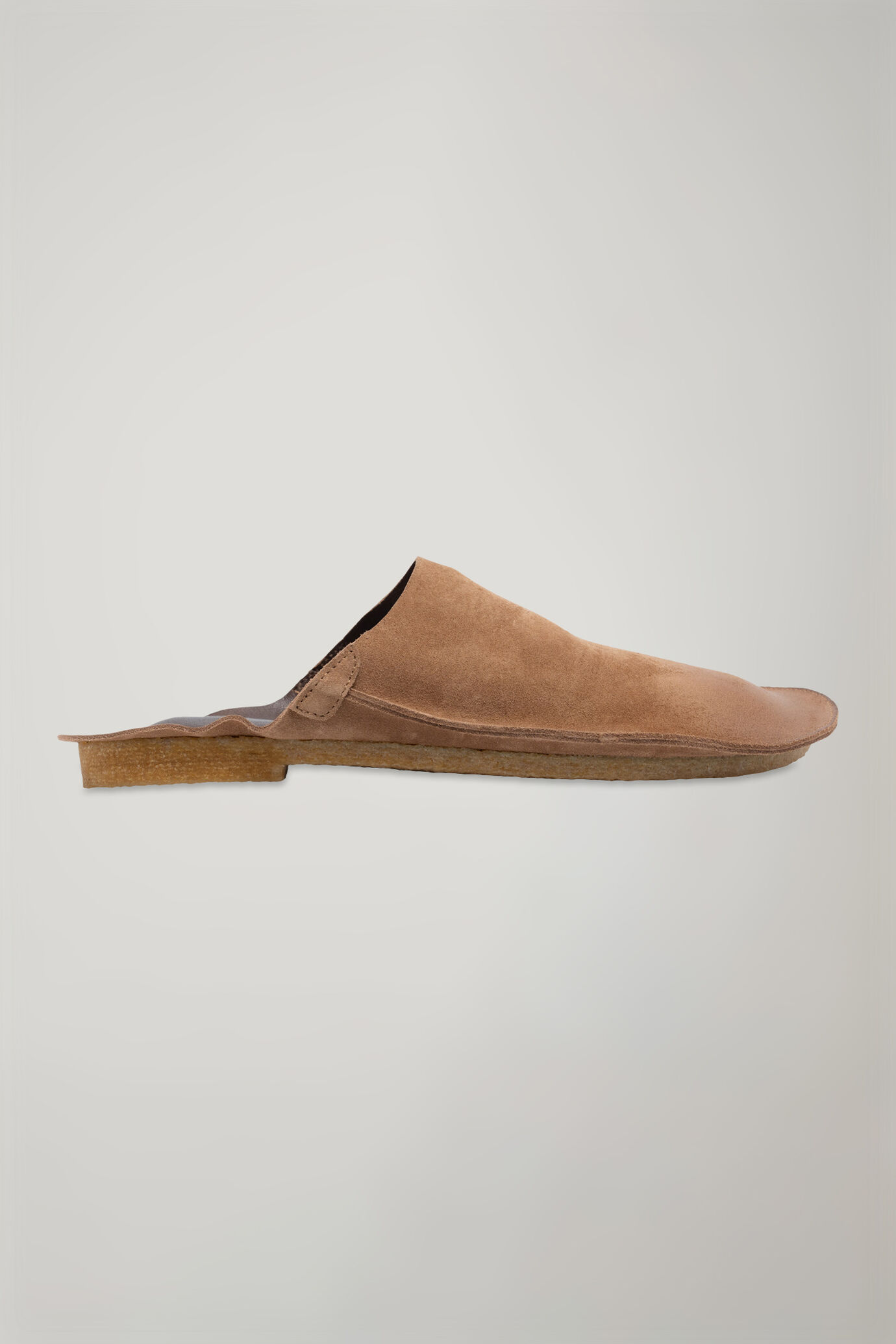 Ciabatta donna 100% pelle scamosciata image number 2