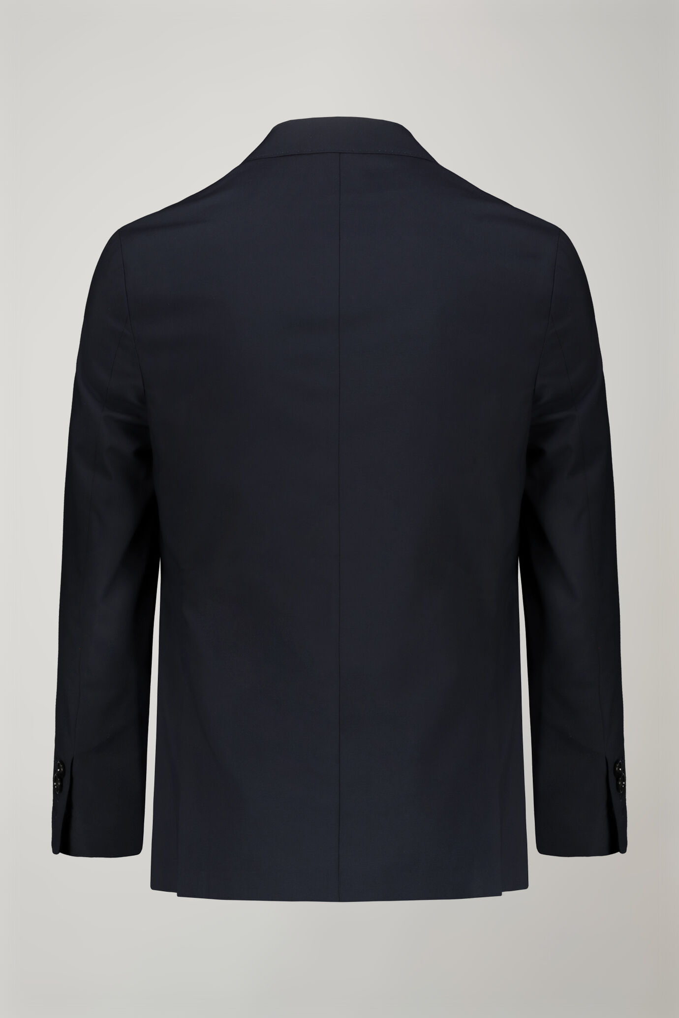 Men's single-breasted suit with peaked lapels regular fit fabric image number 5