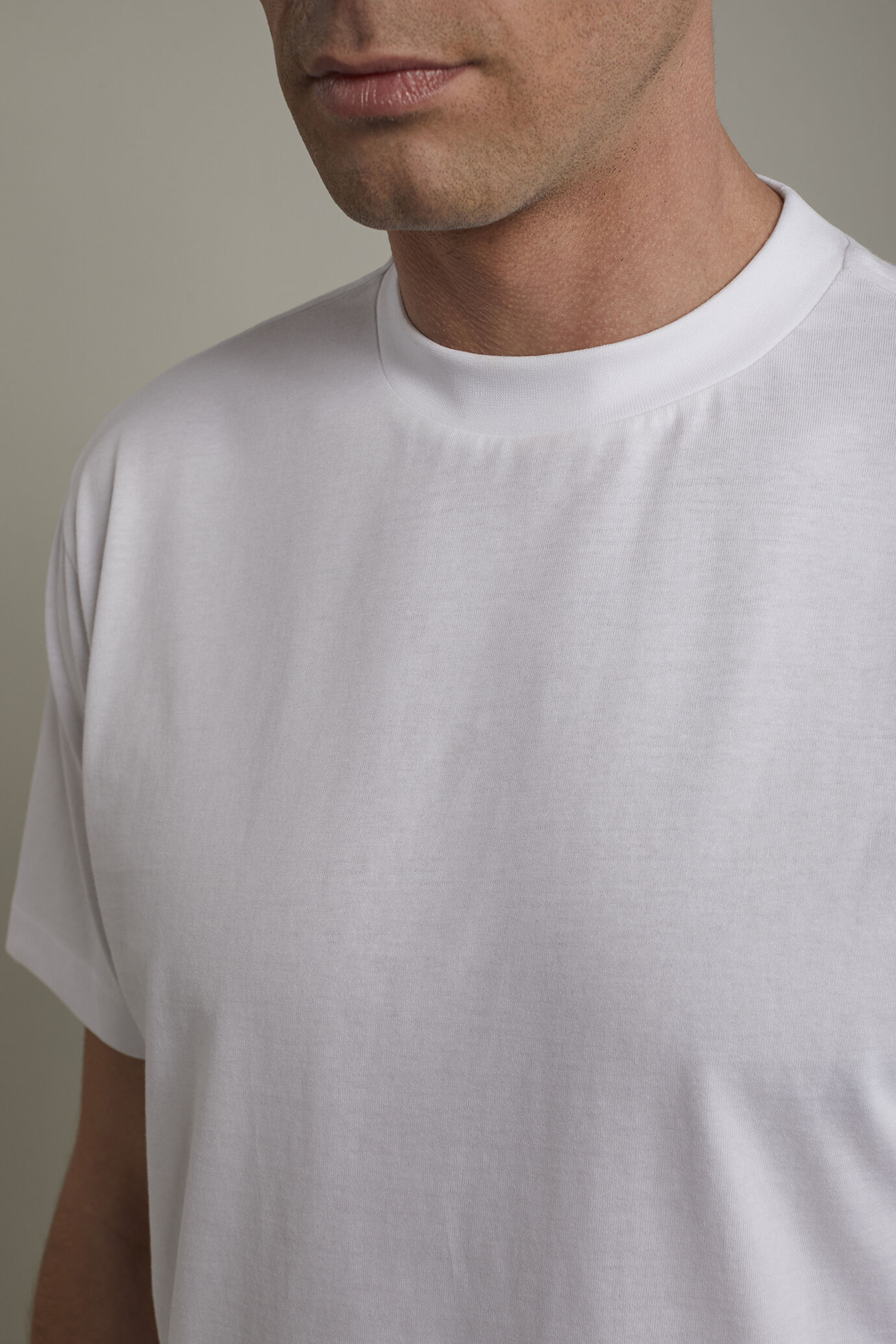 T-shirt uomo girocollo 100% cotone regular fit image number 3