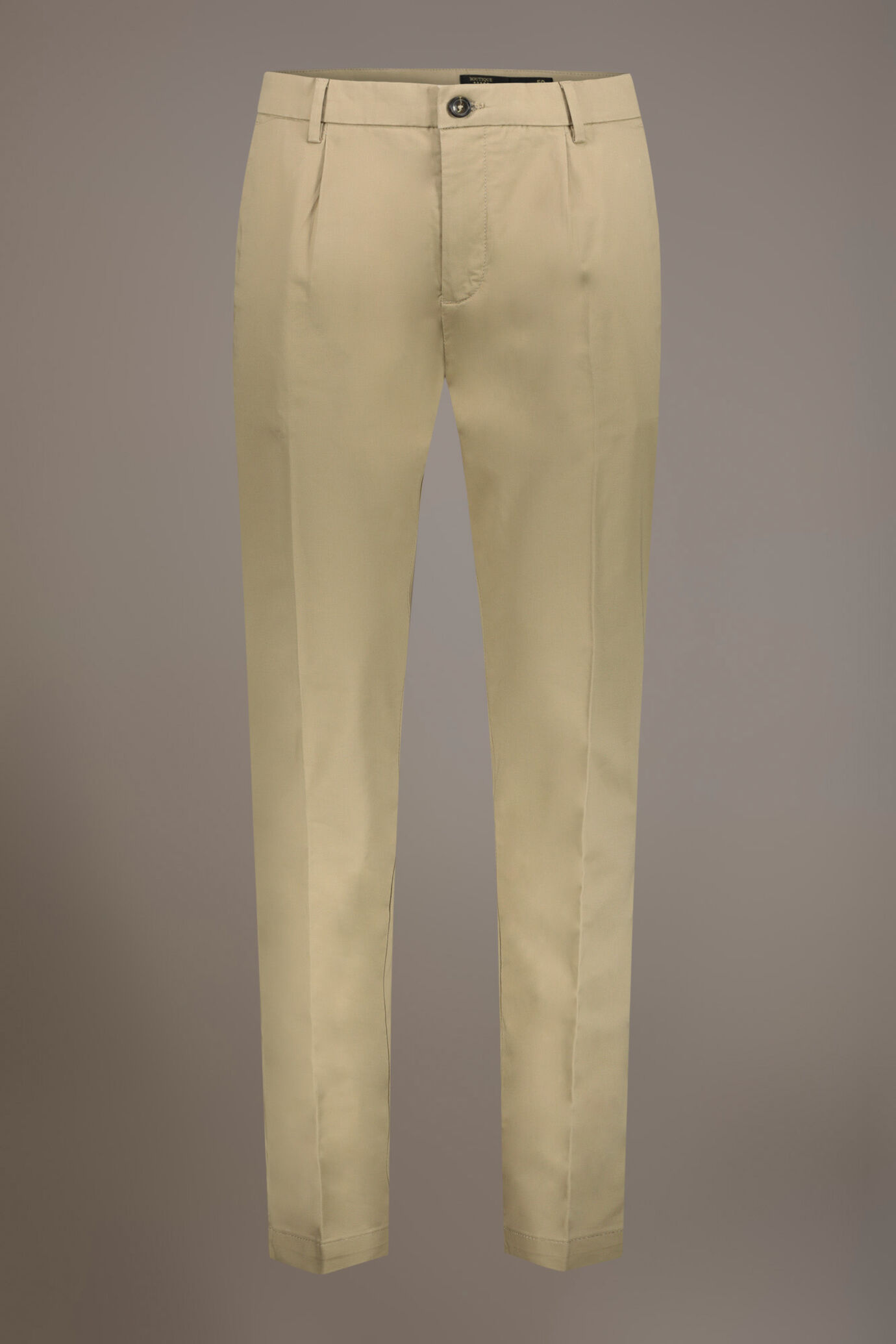 Pantalone chino uomo con pinces singola image number 5