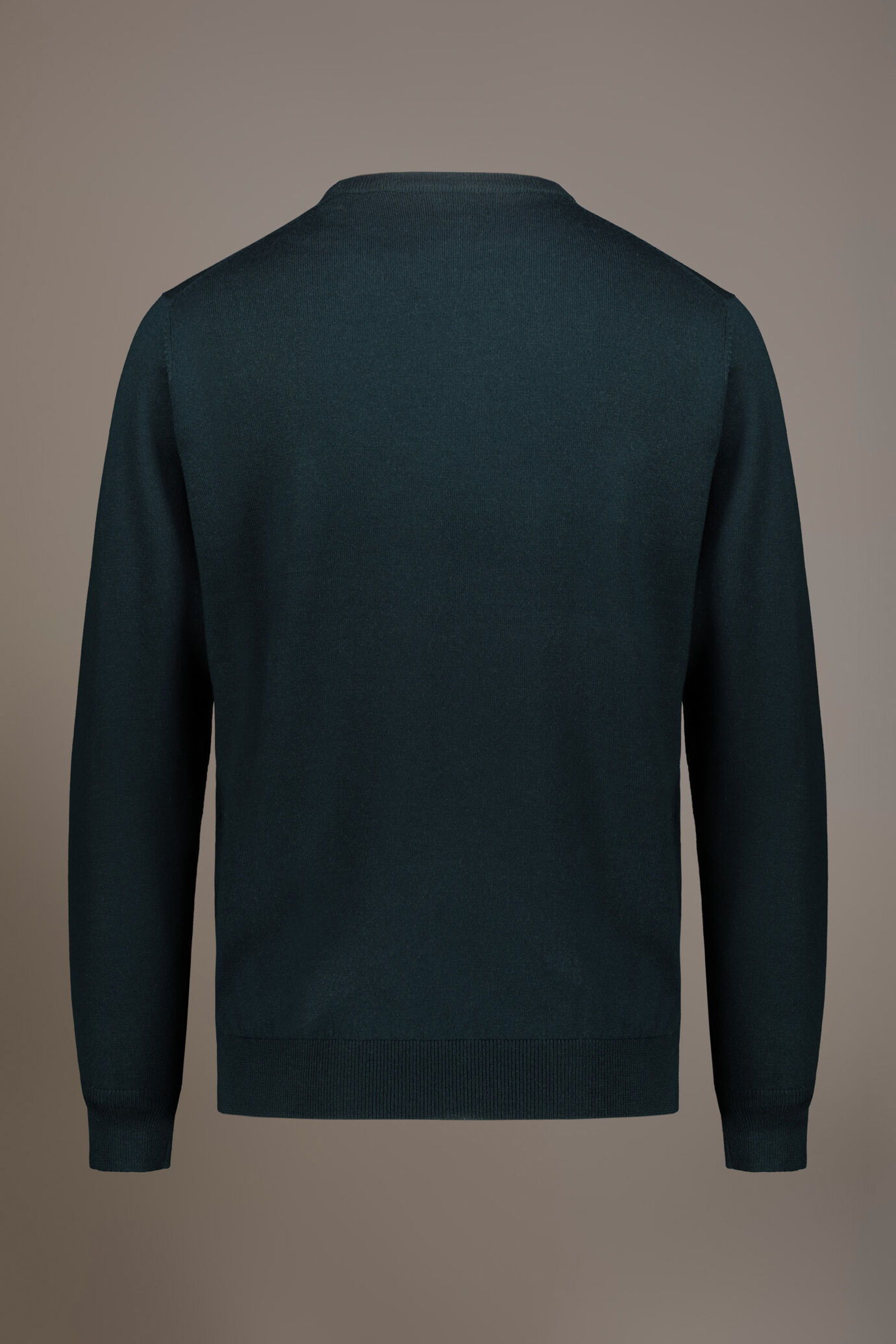 Maglia girocollo 100% lana merino extrafine image number 5