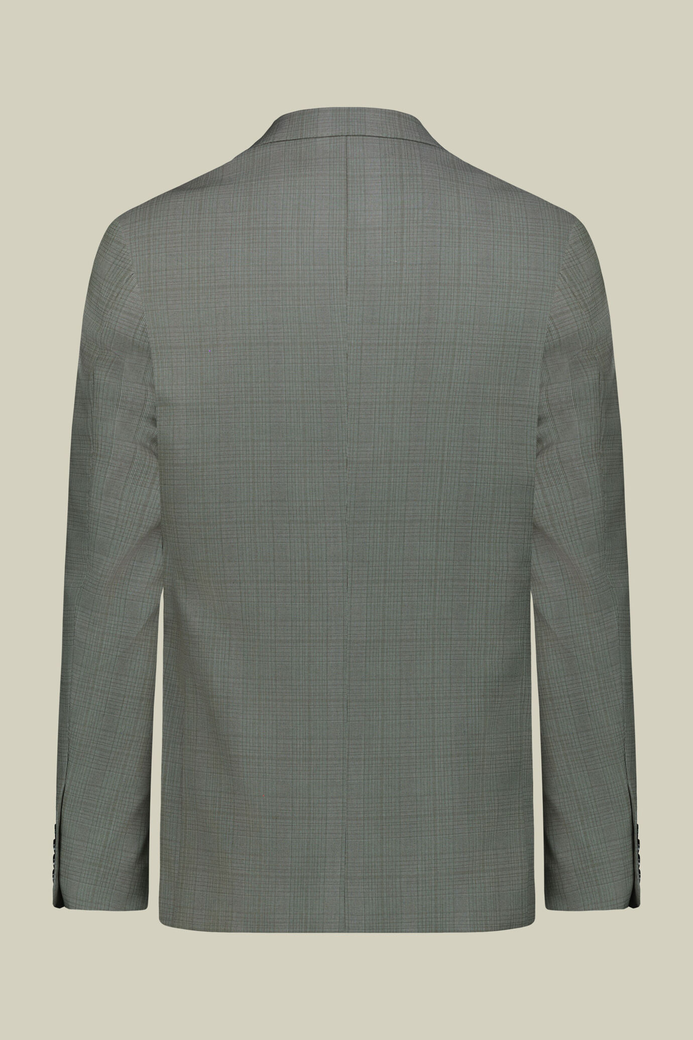 Costume homme à un bouton en tissu Prince de Galles, coupe regular image number 1