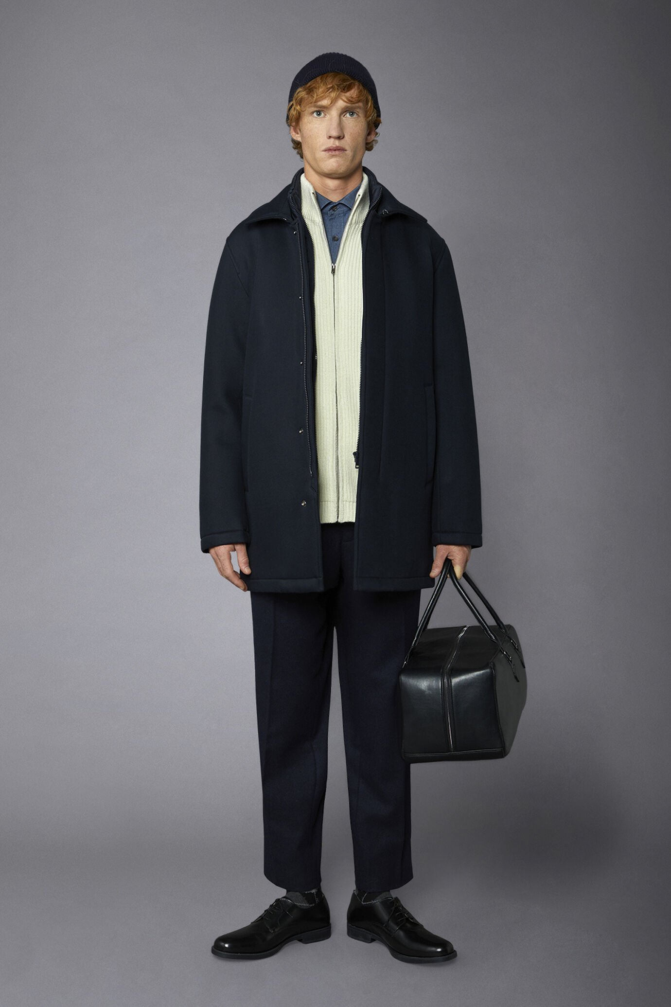Manteau rembourré en sergé avec bavette détachable image number 0