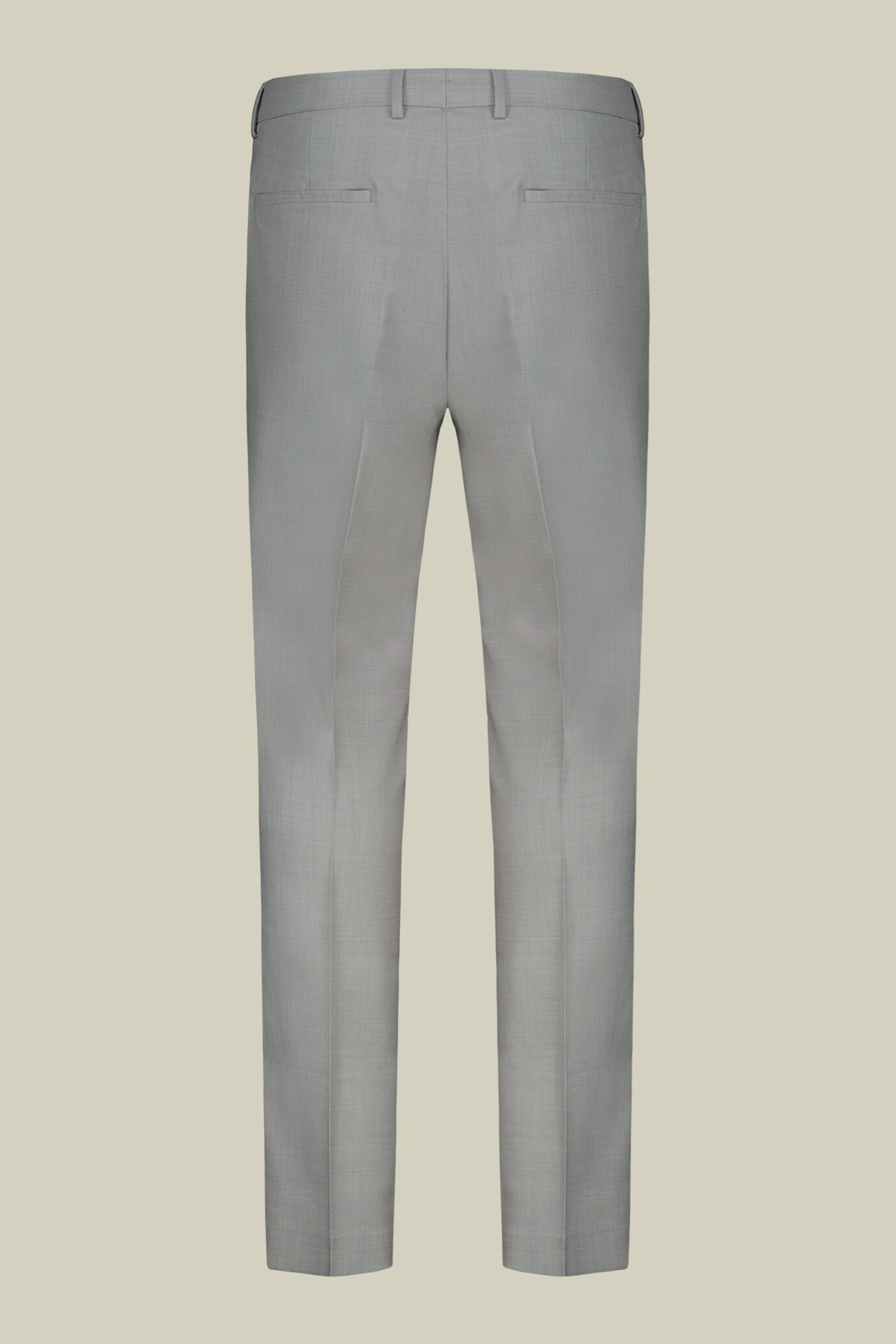 Men's double-breasted suit in grisaille fabric, regular fit image number 3