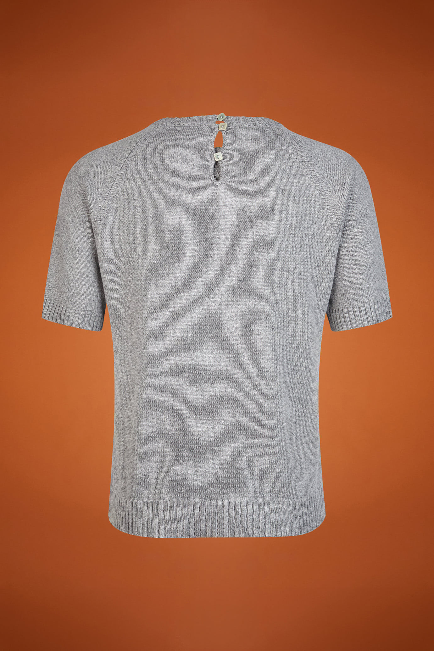 Damen-Pullover mit Rundhalsausschnitt und halblangen Ärmeln in normaler Passform image number 5