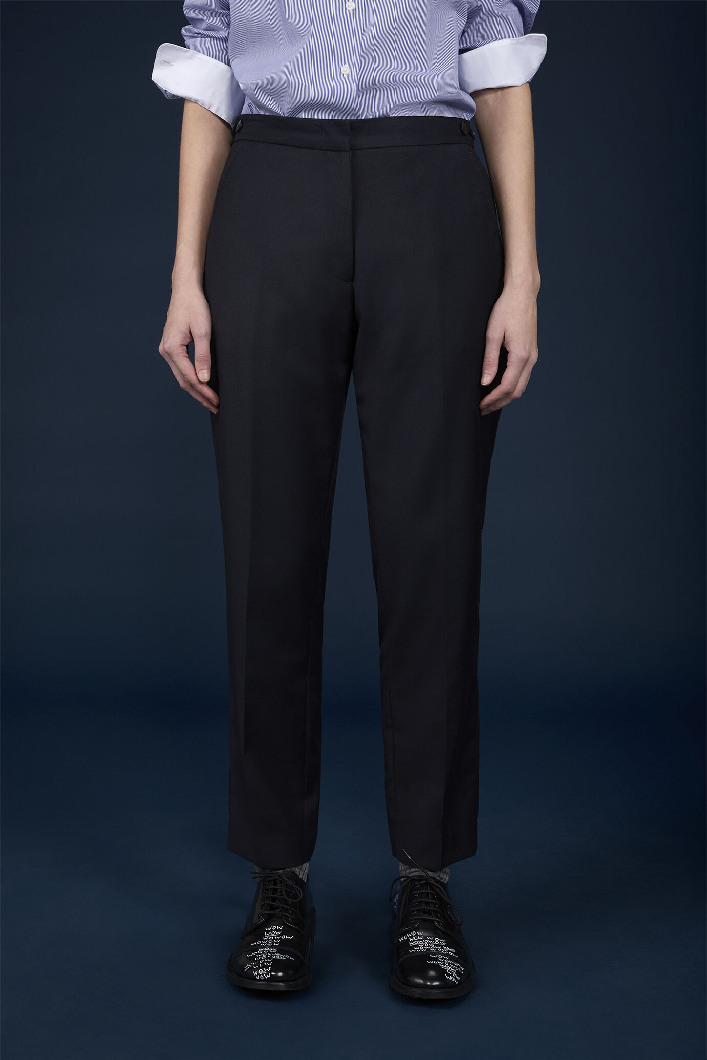 Pantalon chino classique pour femme, coupe classique image number 1