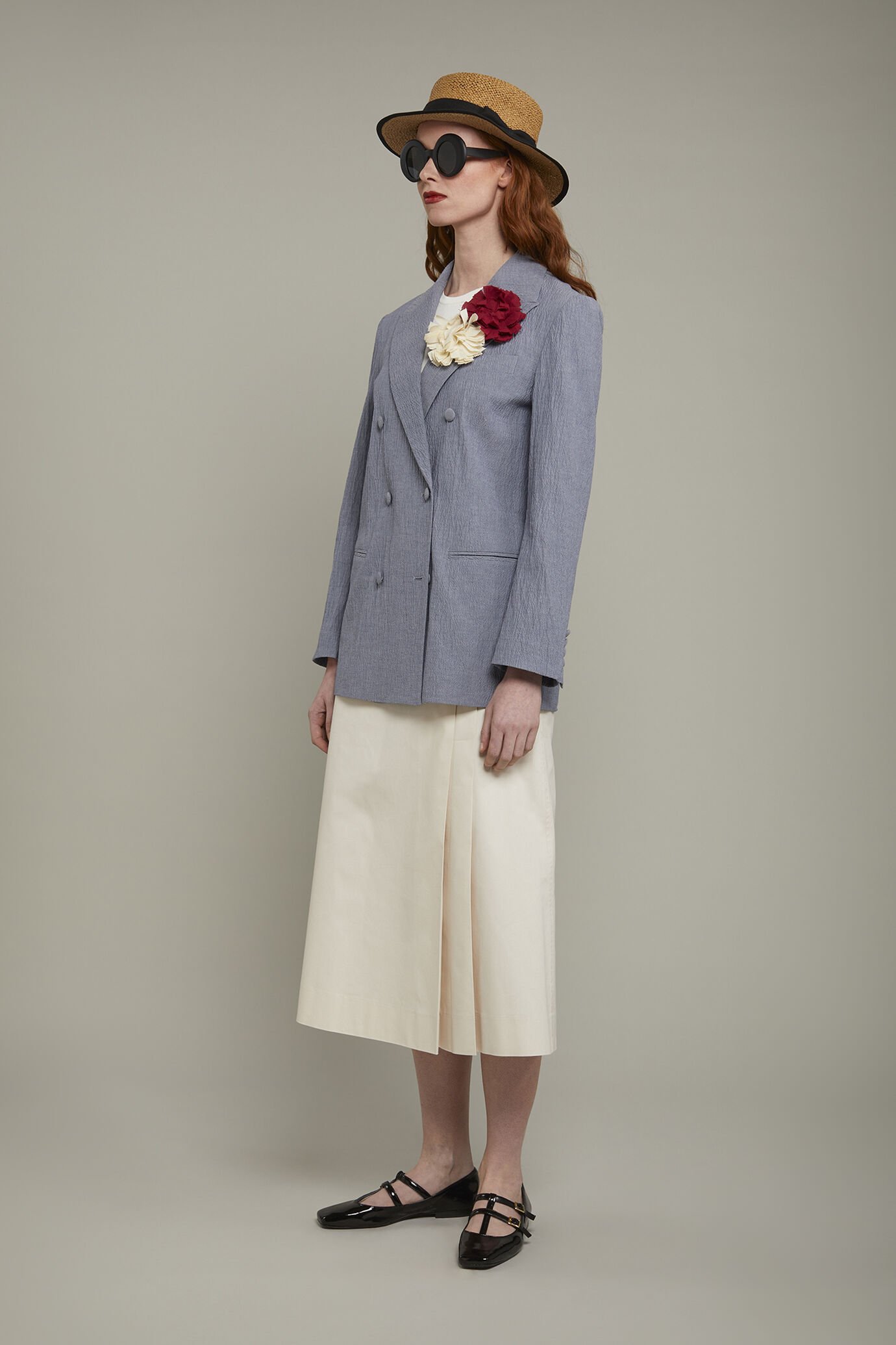 Giacca donna doppiopetto regular fit image number 1