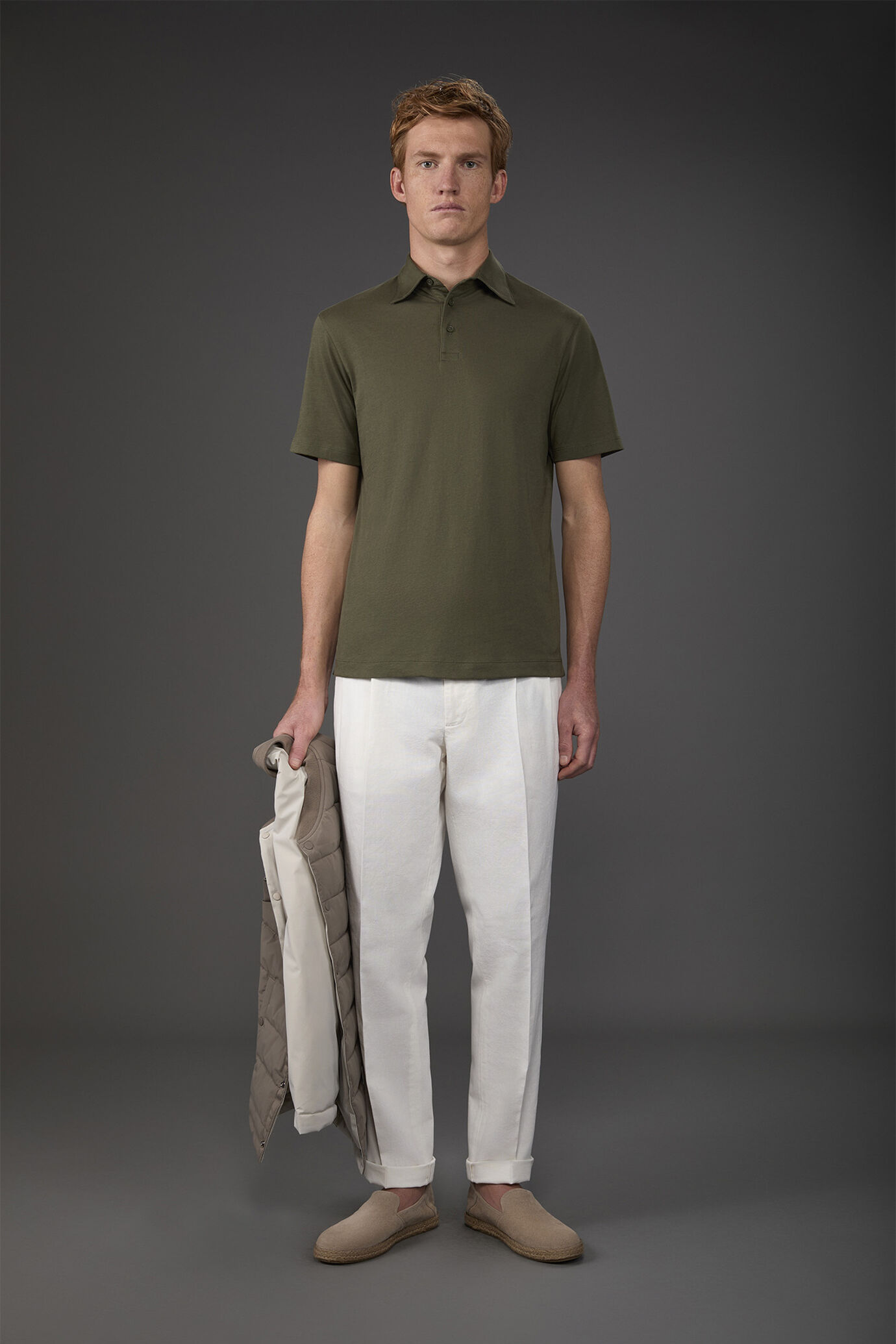 Kurzarm-Poloshirt für Herren aus 100% Bio-Baumwolle image number 1