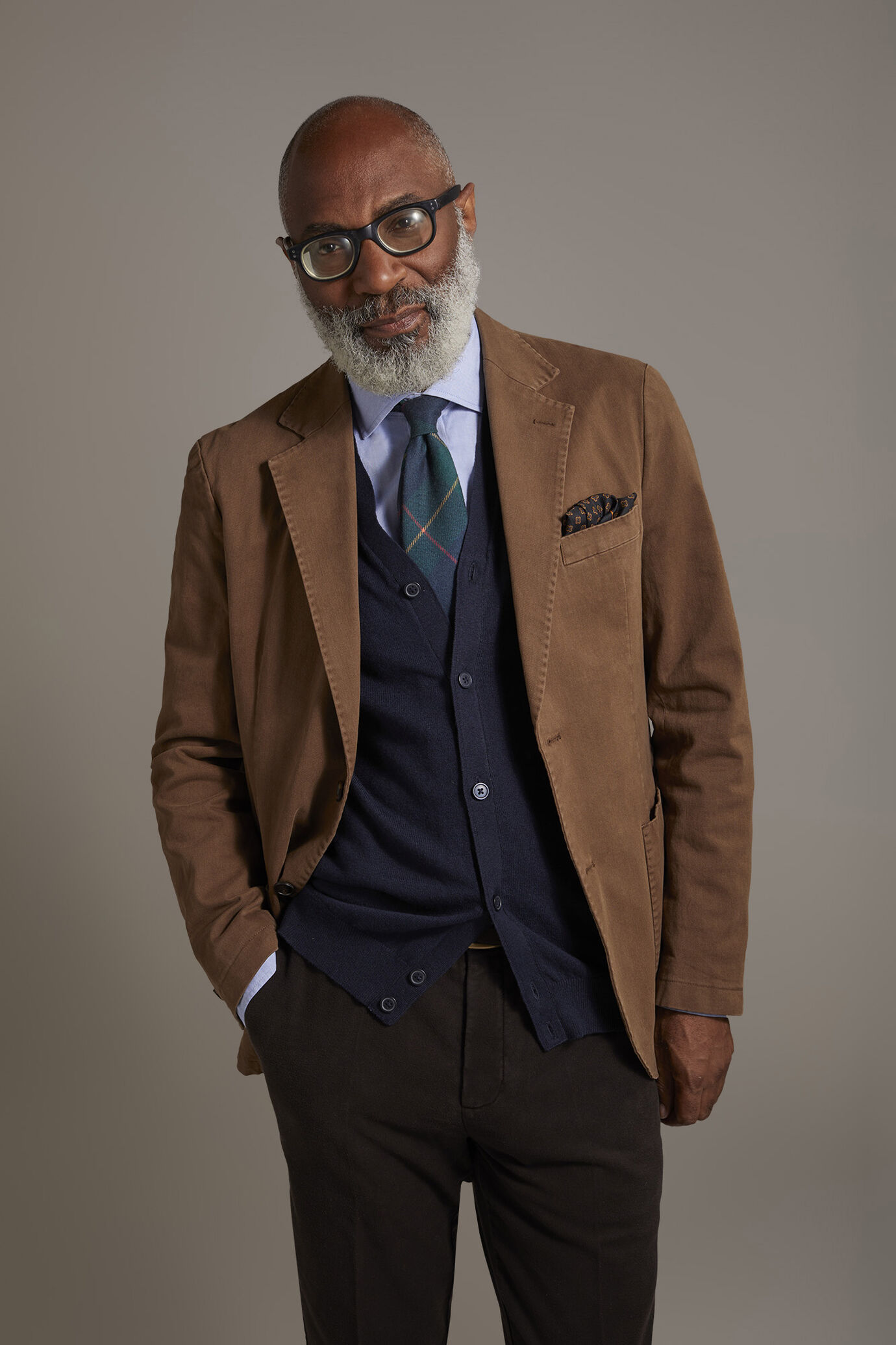 Single-breasted jacket with patch pocket image number 2