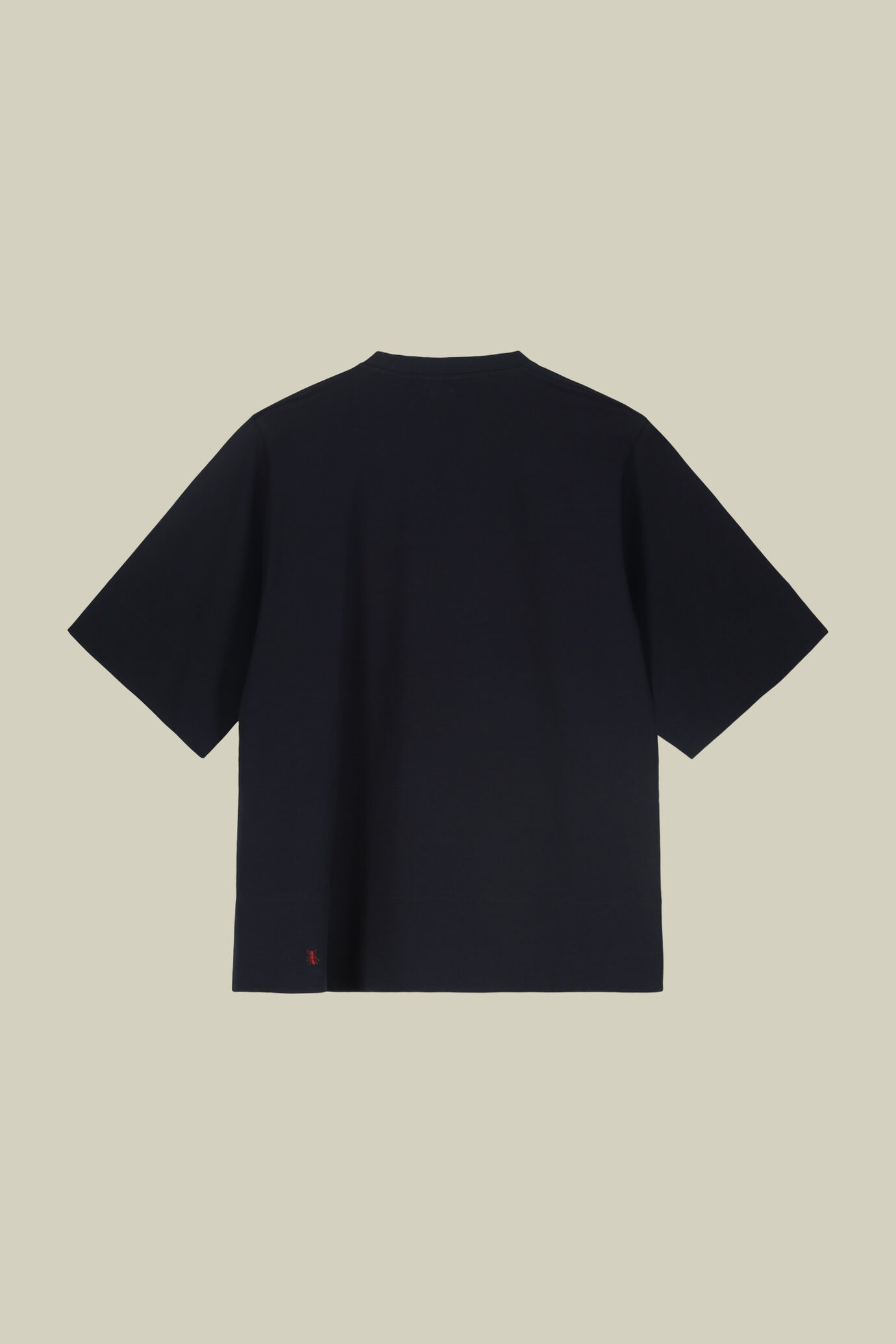 T-shirt donna oversized manica tre quarti e spacchi sul fondo image number 5