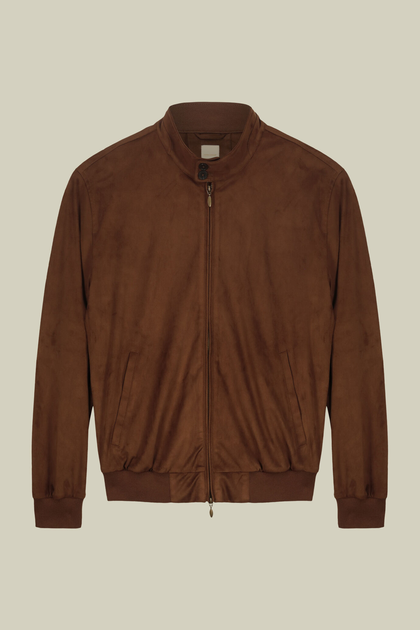 Veste homme Herrington en tissu aspect suède