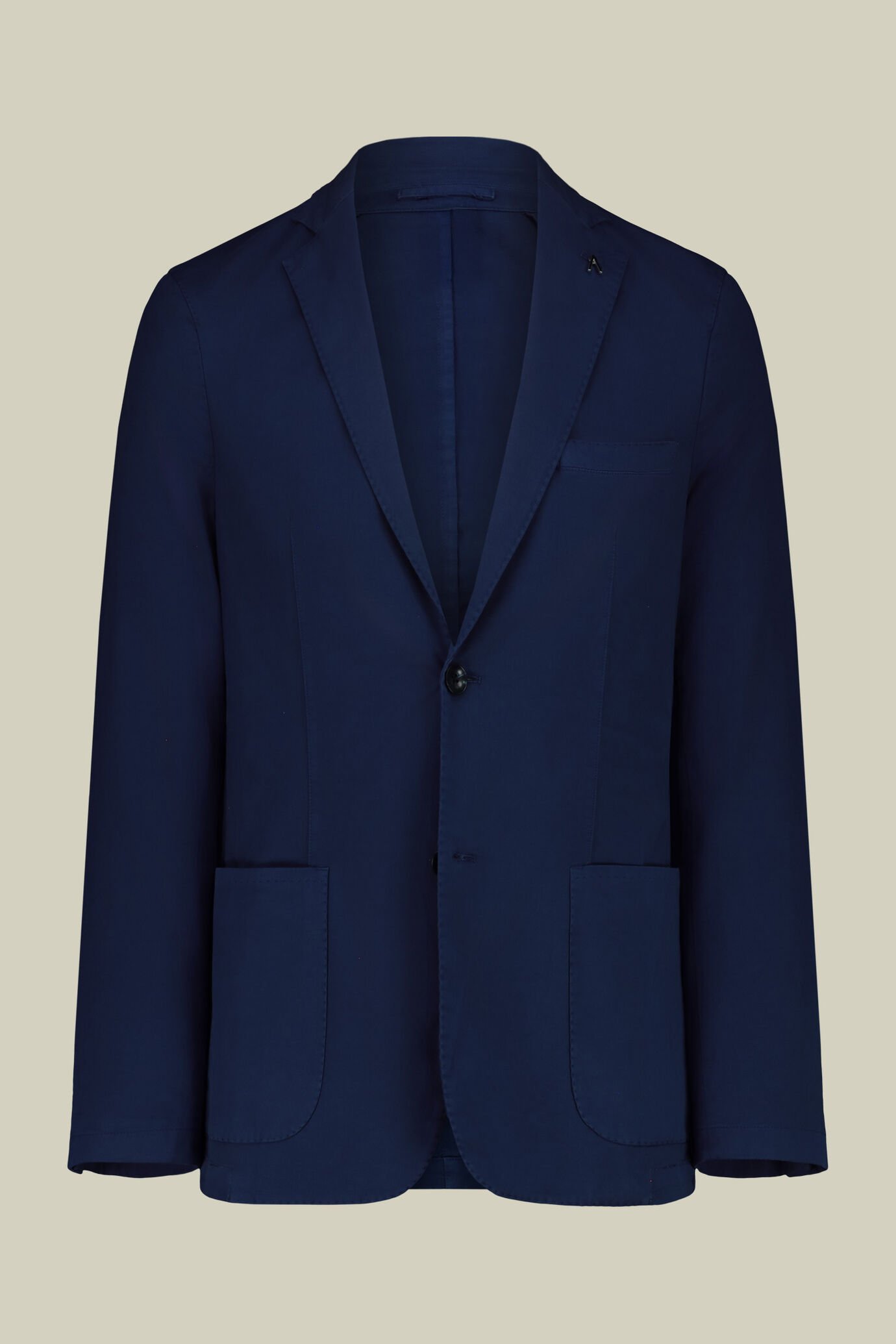 Costume homme à un bouton, coupe regular