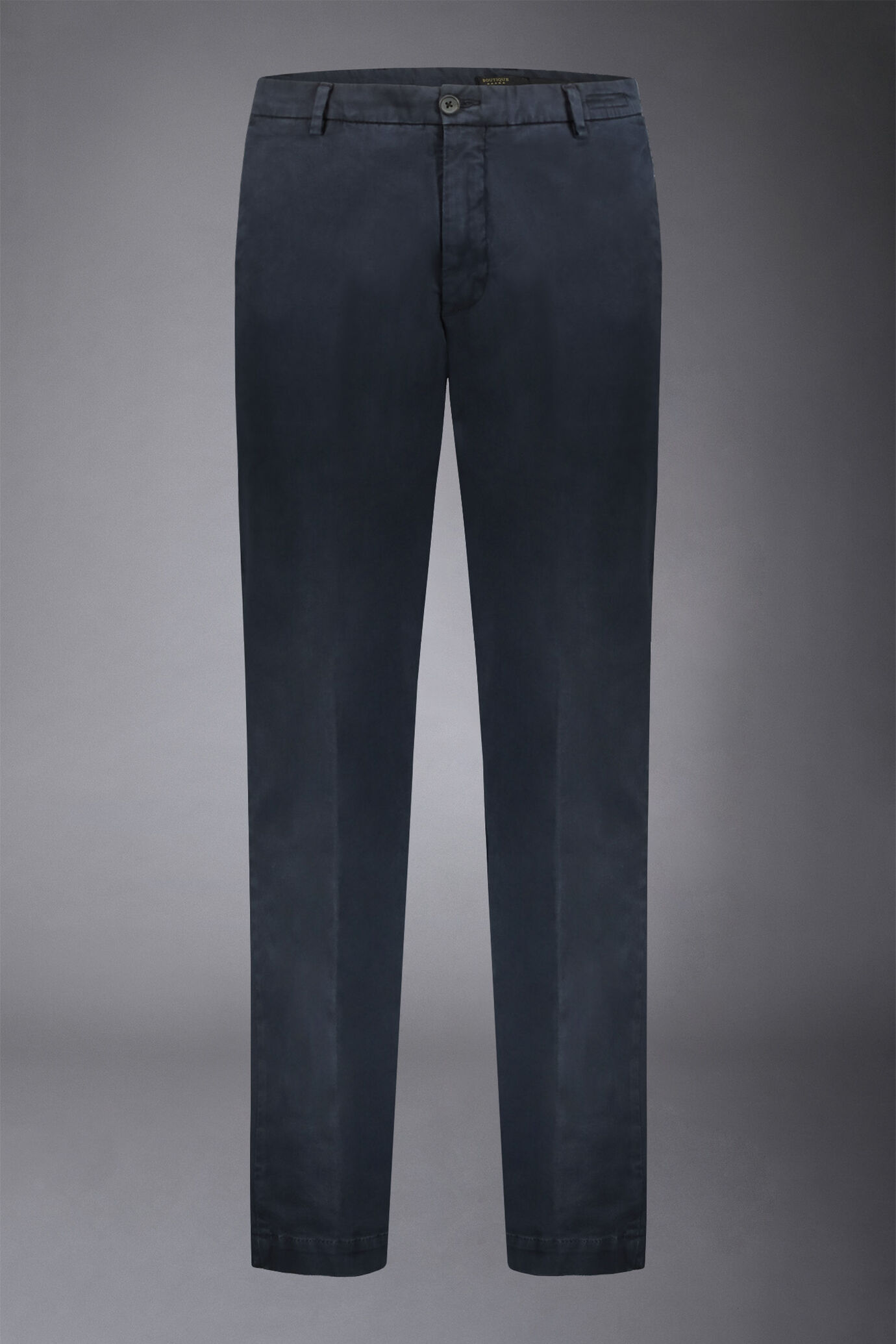 Klassische Chino-Hose in normaler Passform aus Twill image number 4