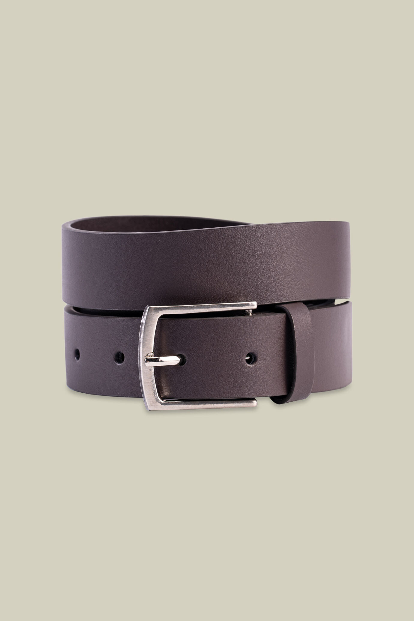 Ceinture classique pour homme en cuir véritable