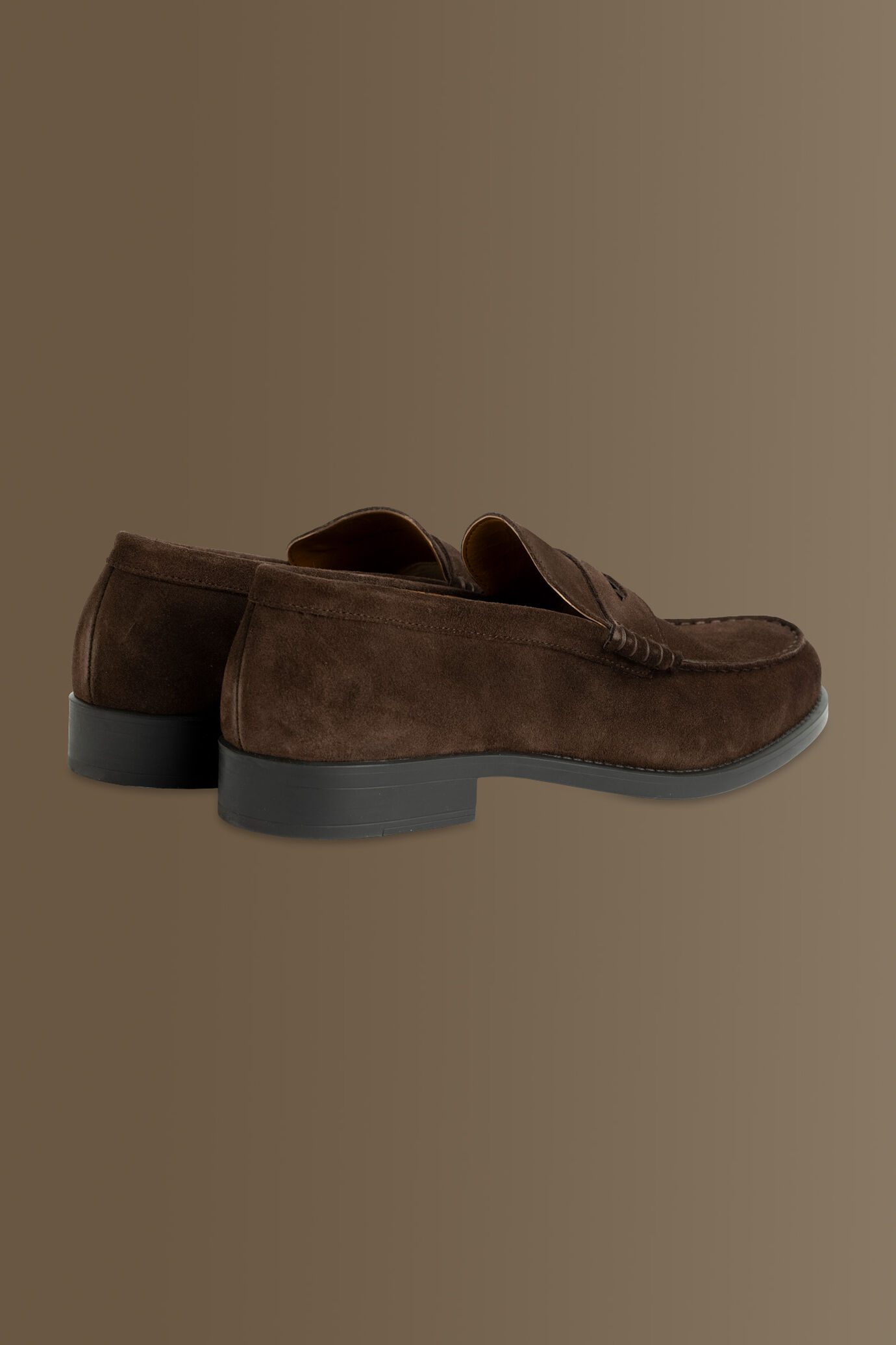100% suede leather loafer shoes image number 3