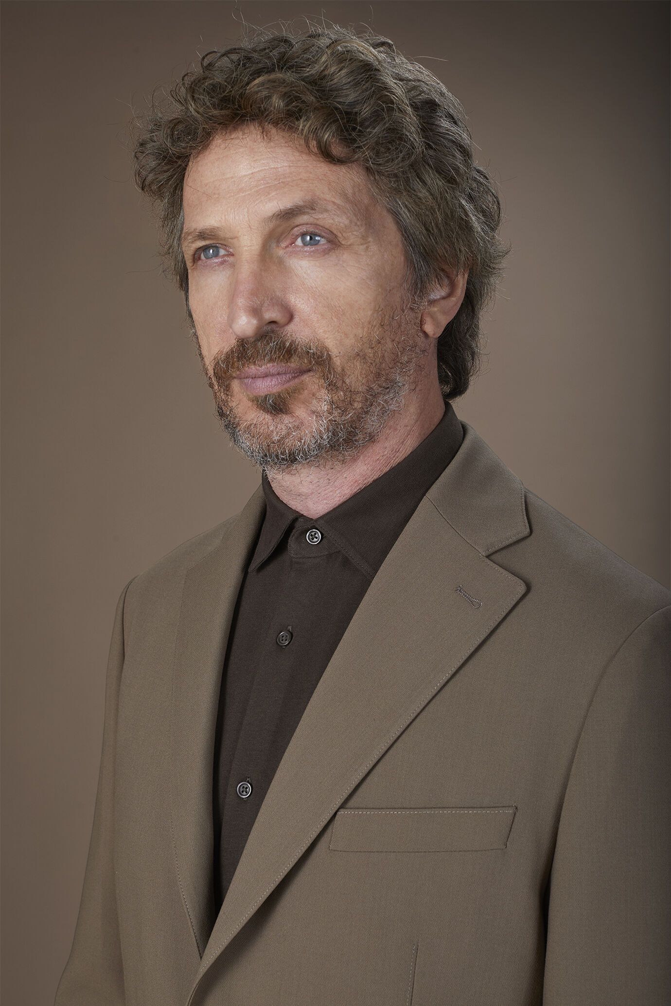 Veste homme croisée simple sans doublure en jersey coupe regular fit image number 2