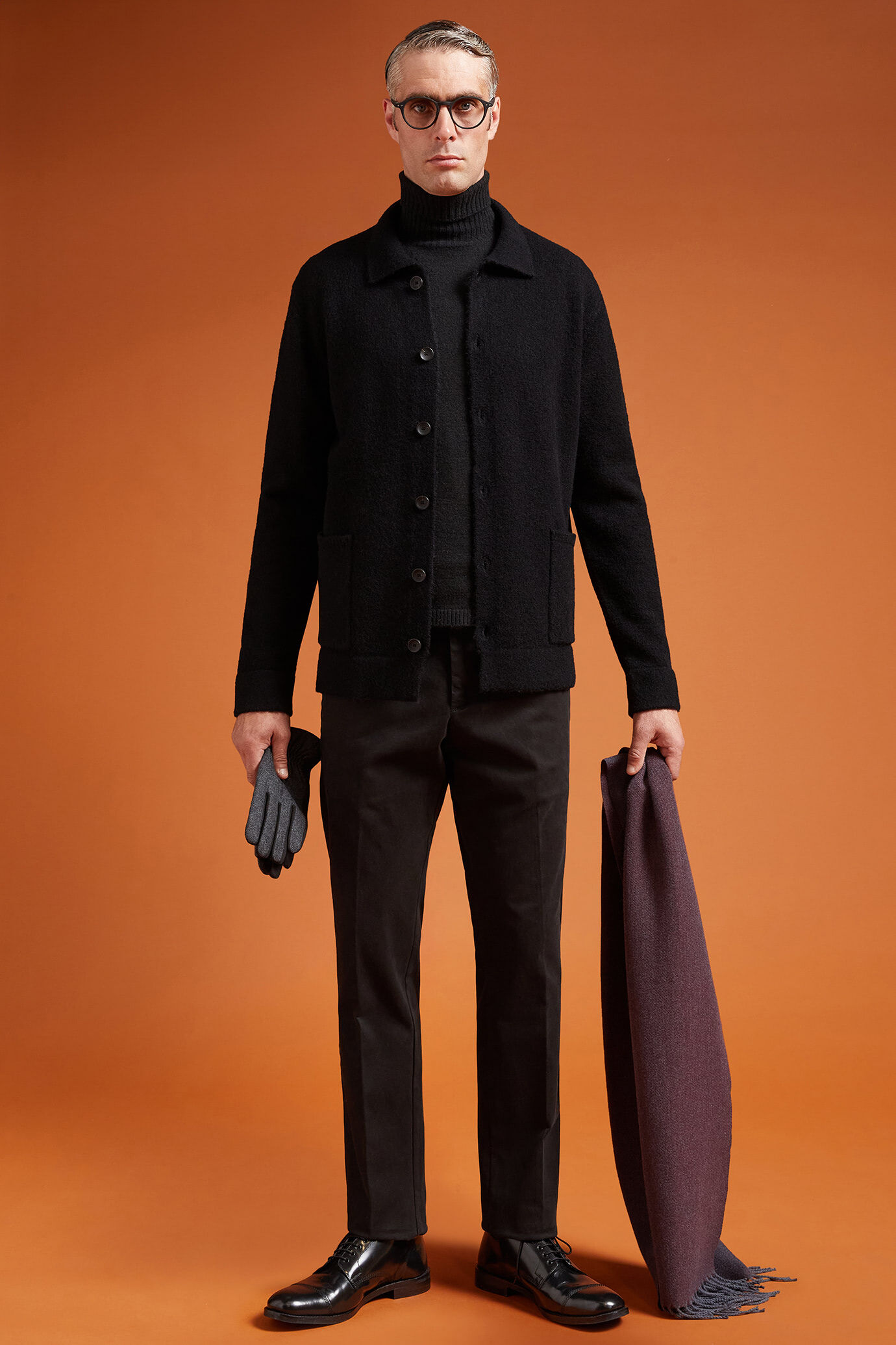 Herren-Strickjacke mit normaler Passform image number 1