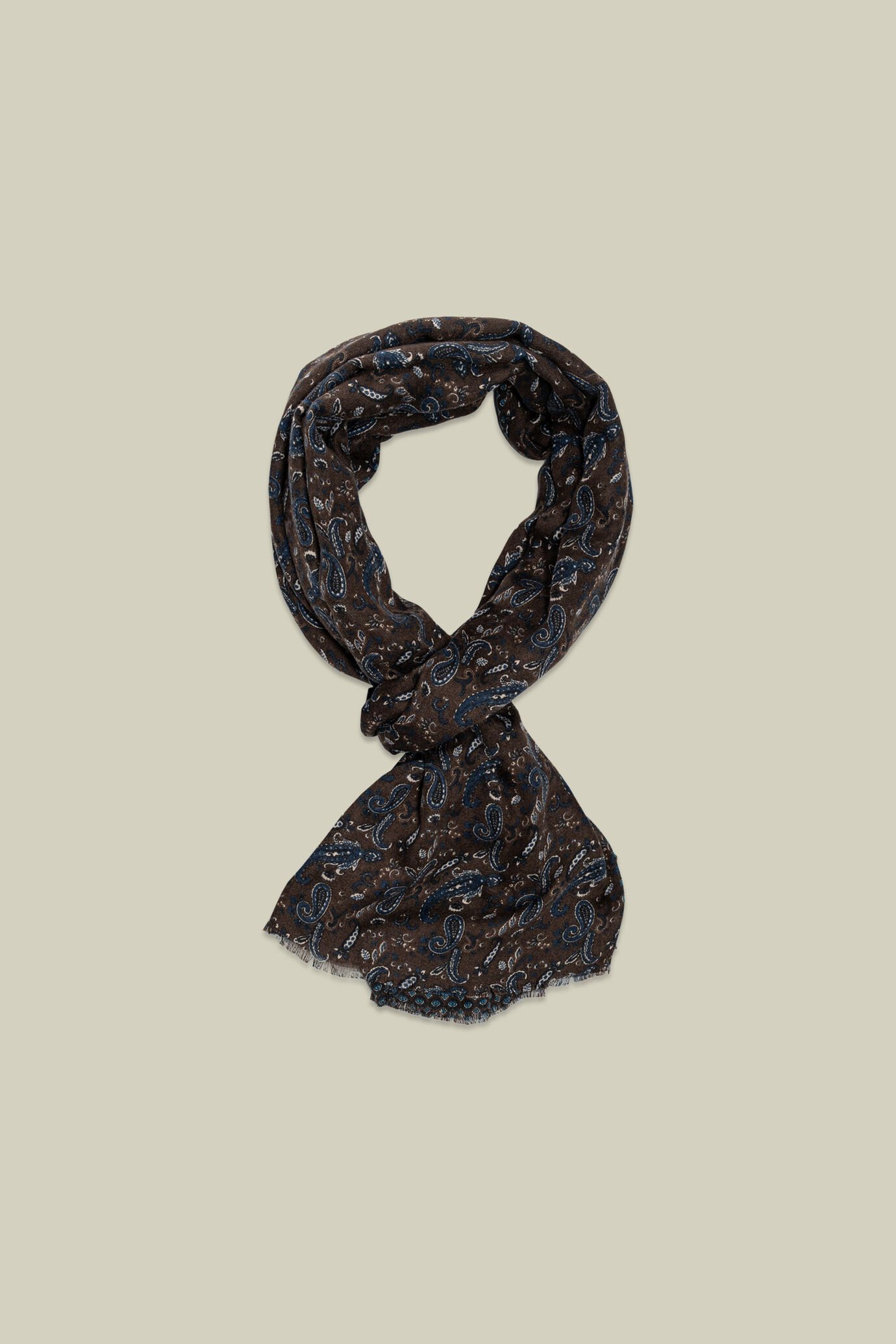 Pashmina uomo reversibile micro fantasia image number 1