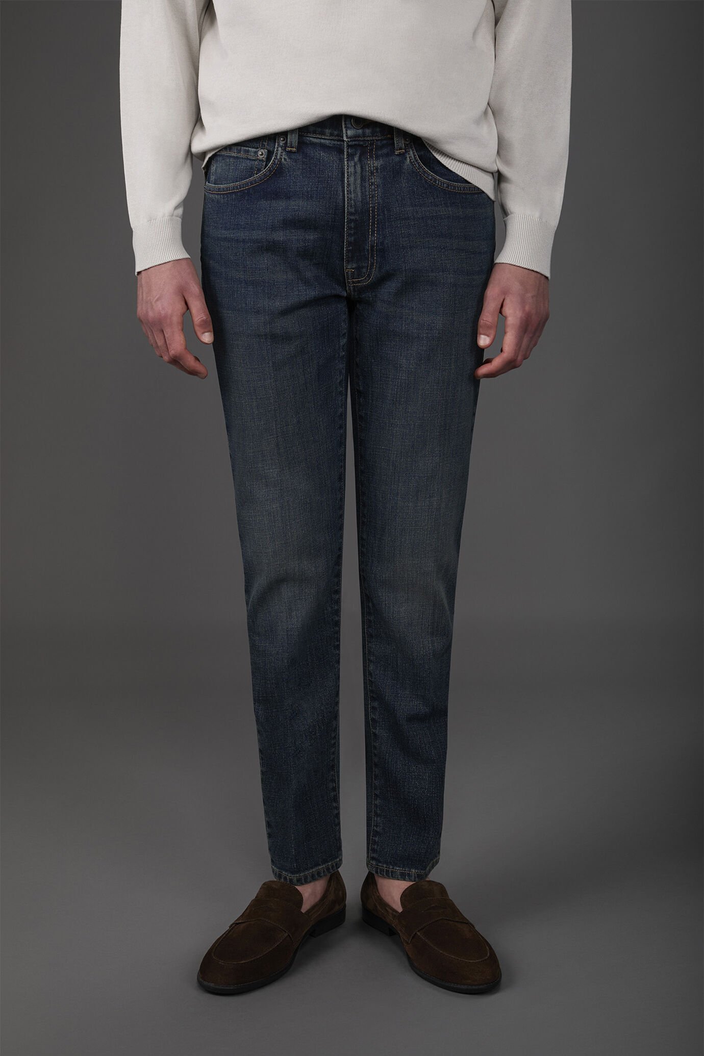 Jeans uomo 5 tasche image number 1