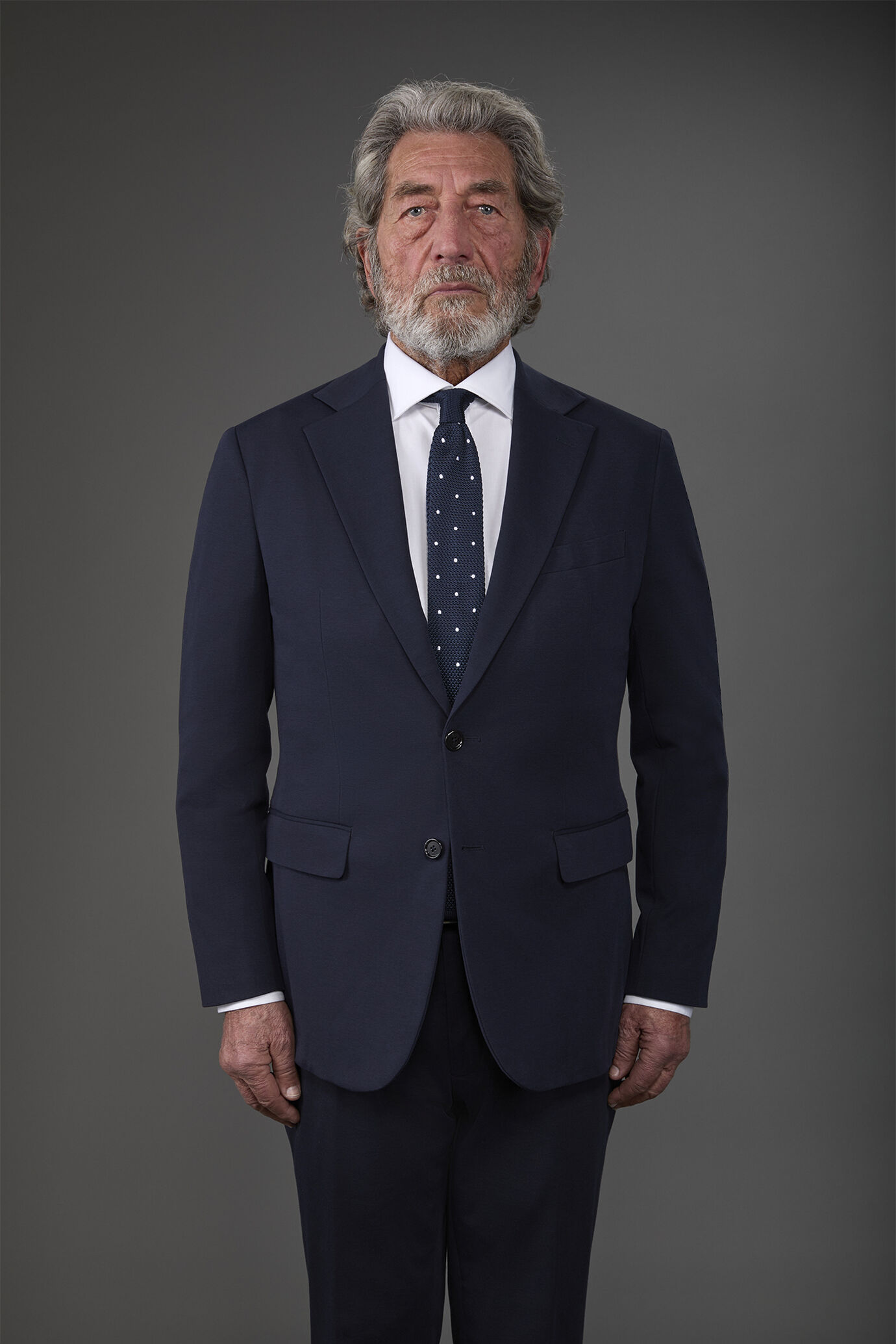 Giacca uomo monopetto in jersey image number 1