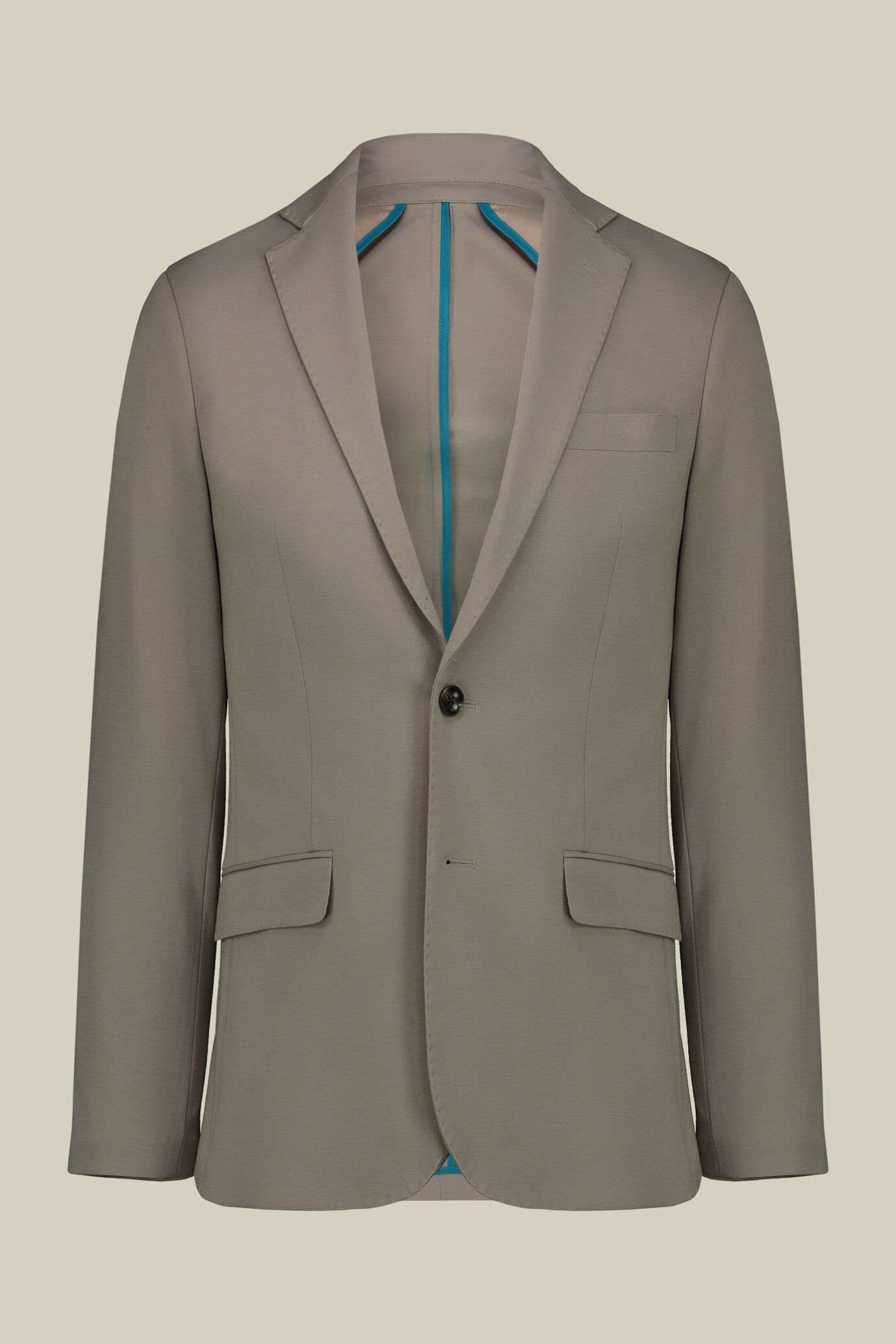 Herrenanzug, einreihig, aus Jersey-Stoff, Regular Fit image number 0