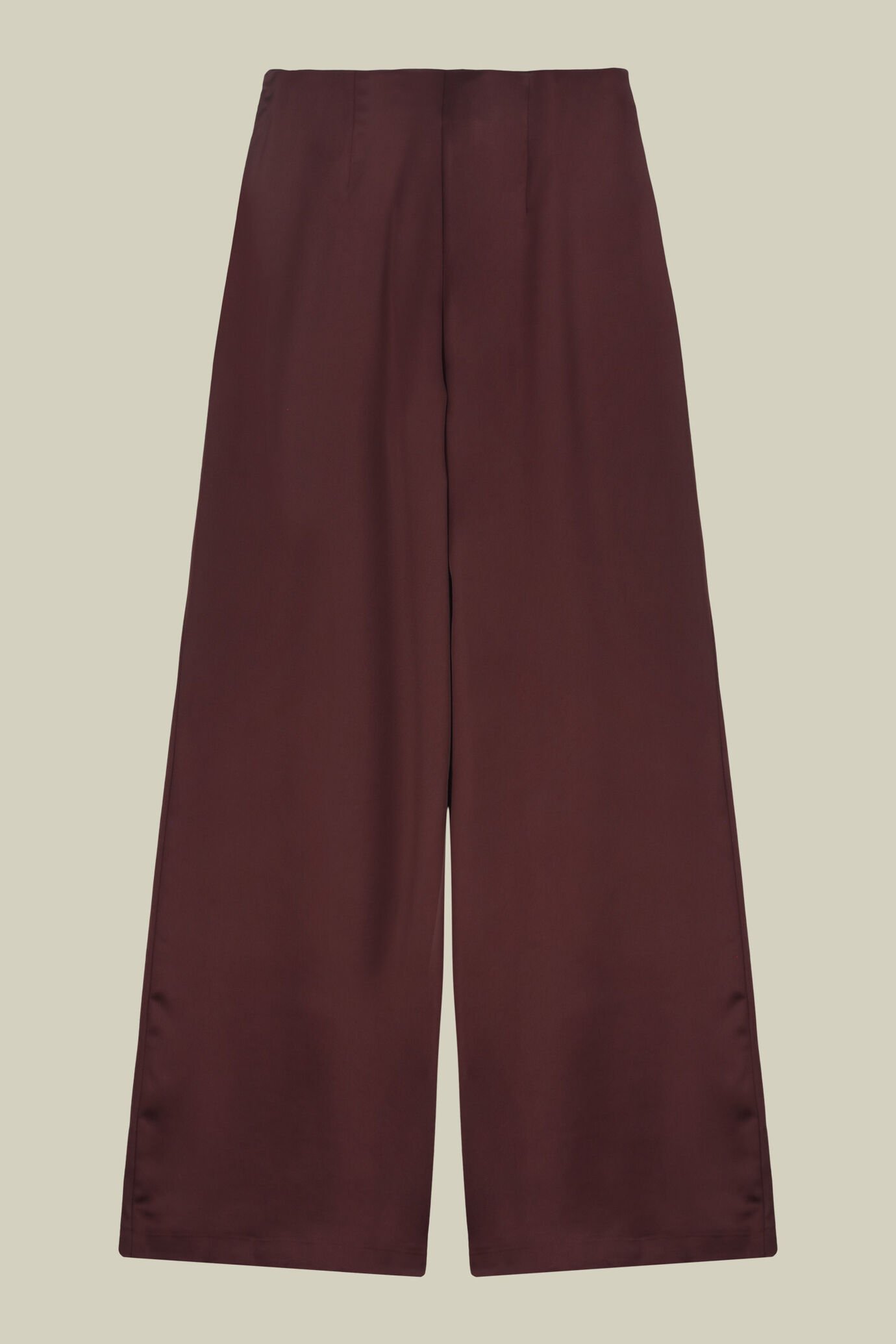Pantalon palazzo pour femme avec fermeture éclair sur le côté image number 5