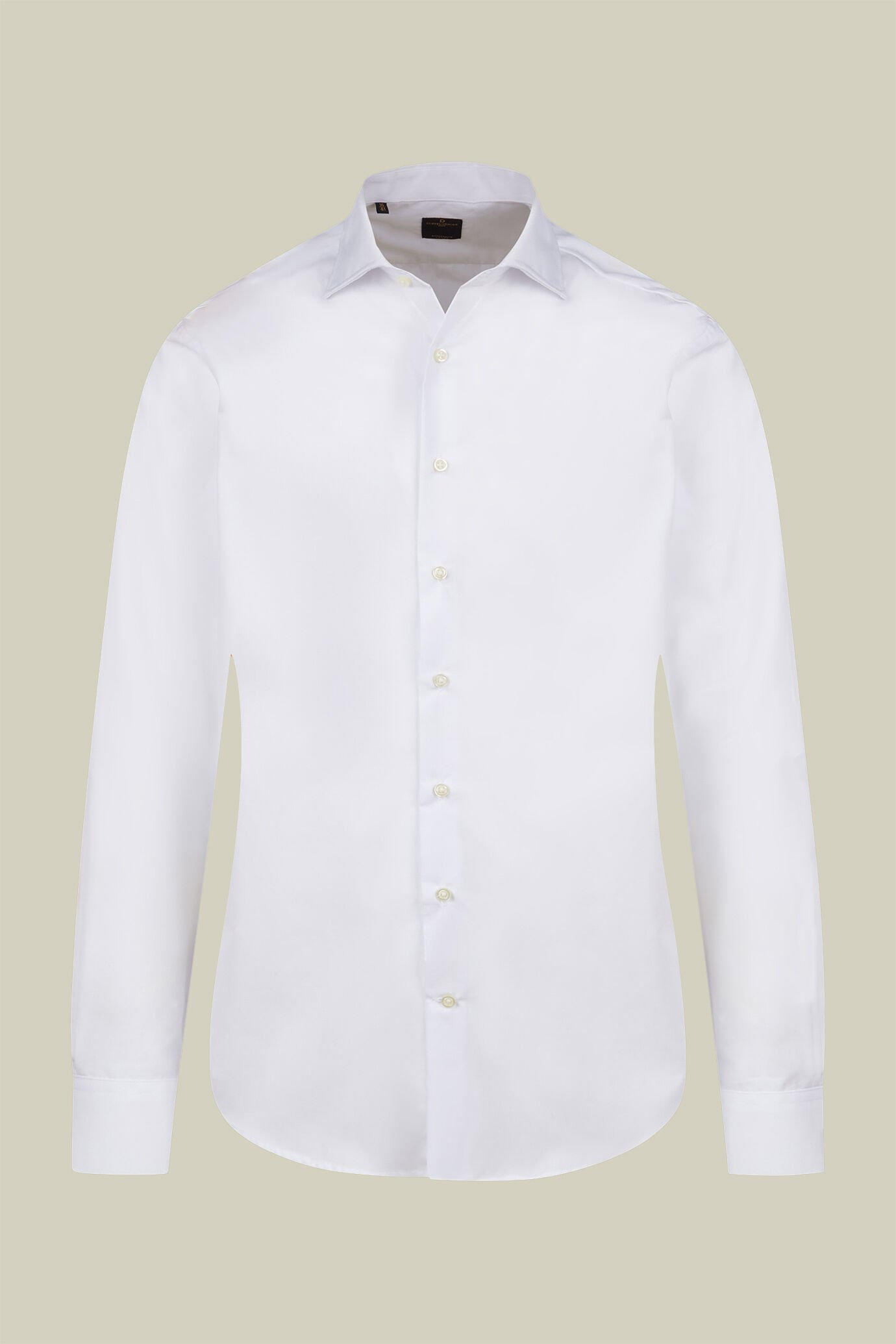 Chemise classique col français homme uni