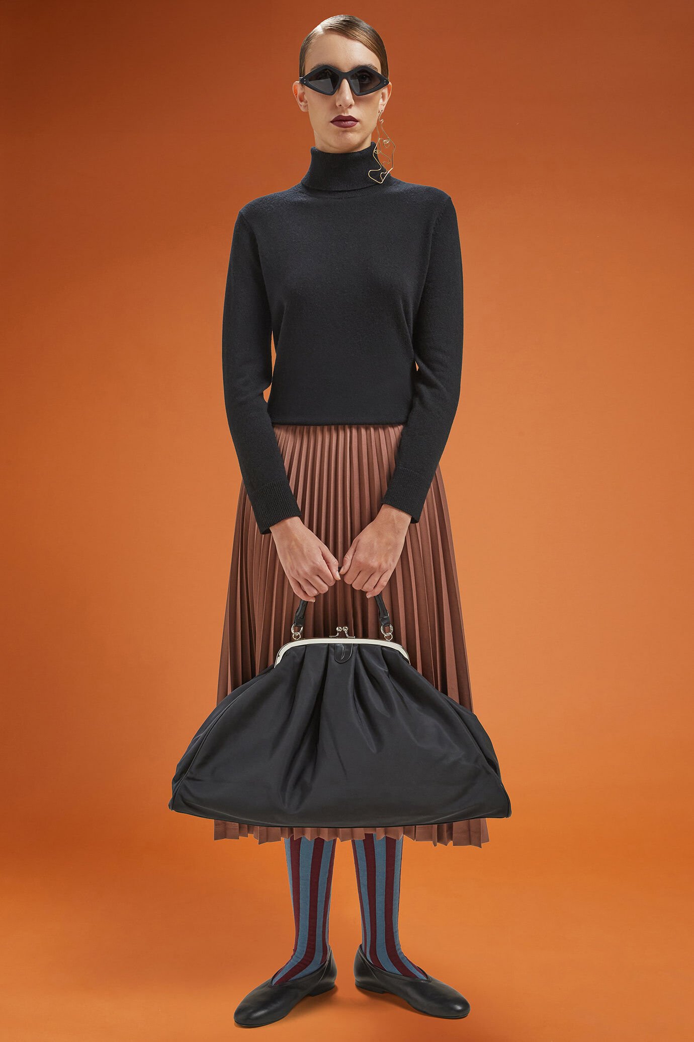 Pull à col roulé pour femme, 100% cachemire, coupe classique