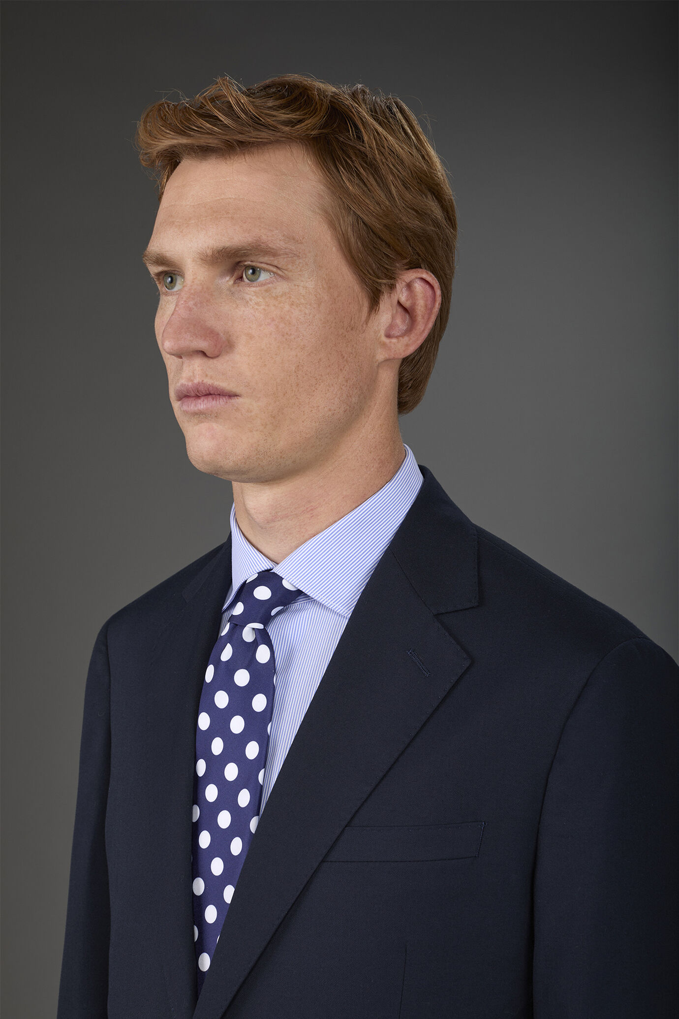 Men's macro polka dot tie image number 0