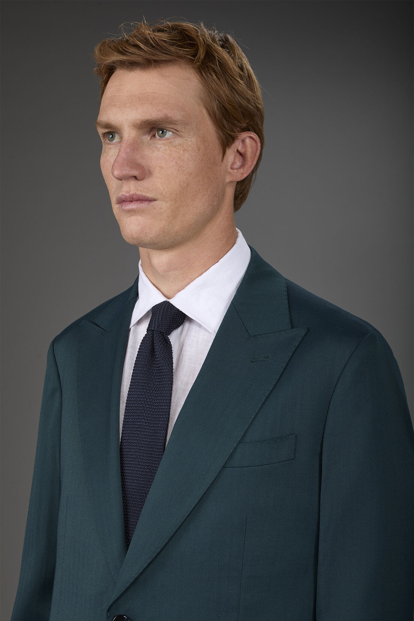 Men's single-colour woven tie