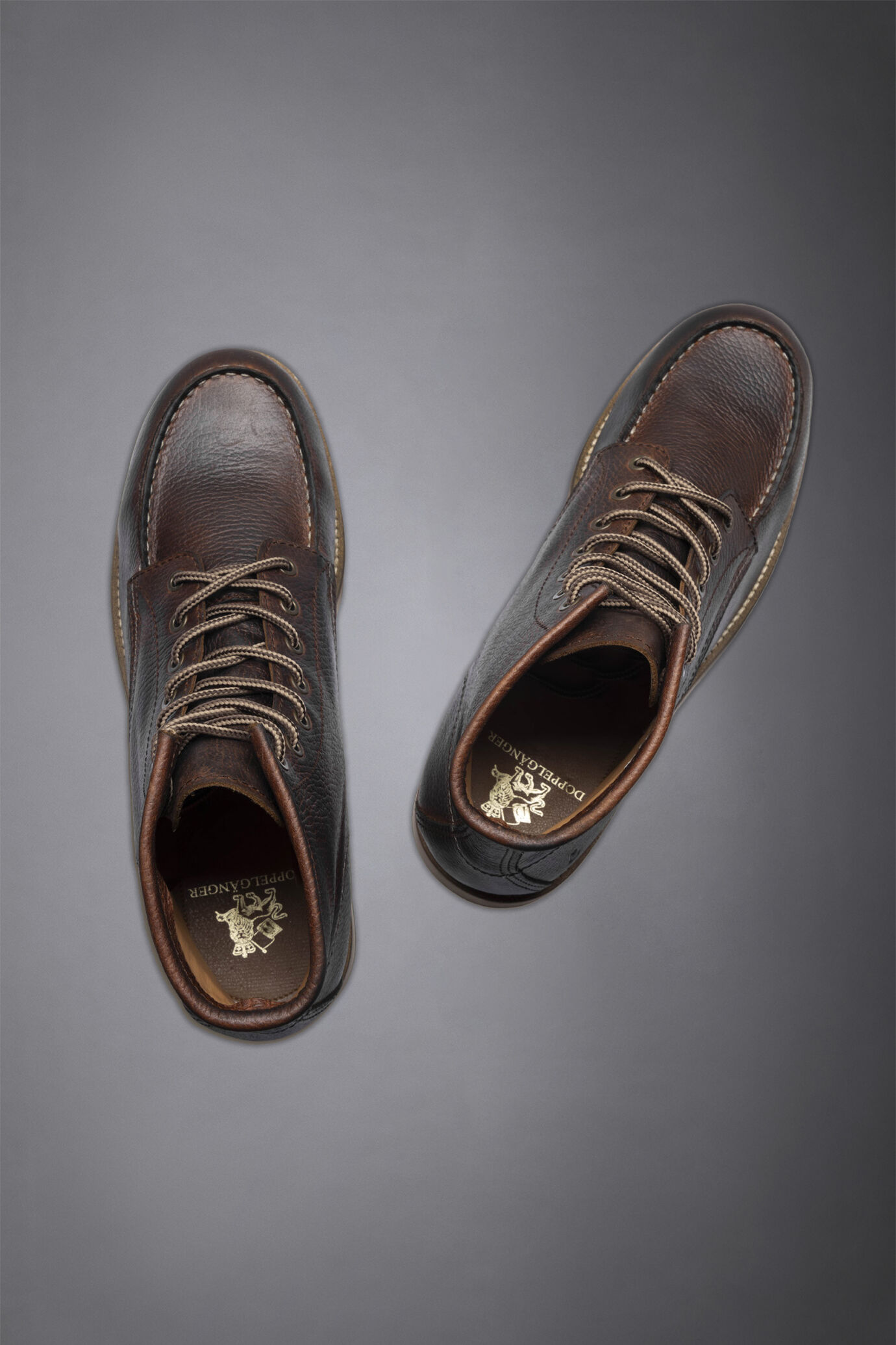Bottines 100% cuir avec semelle en caoutchou image number 3