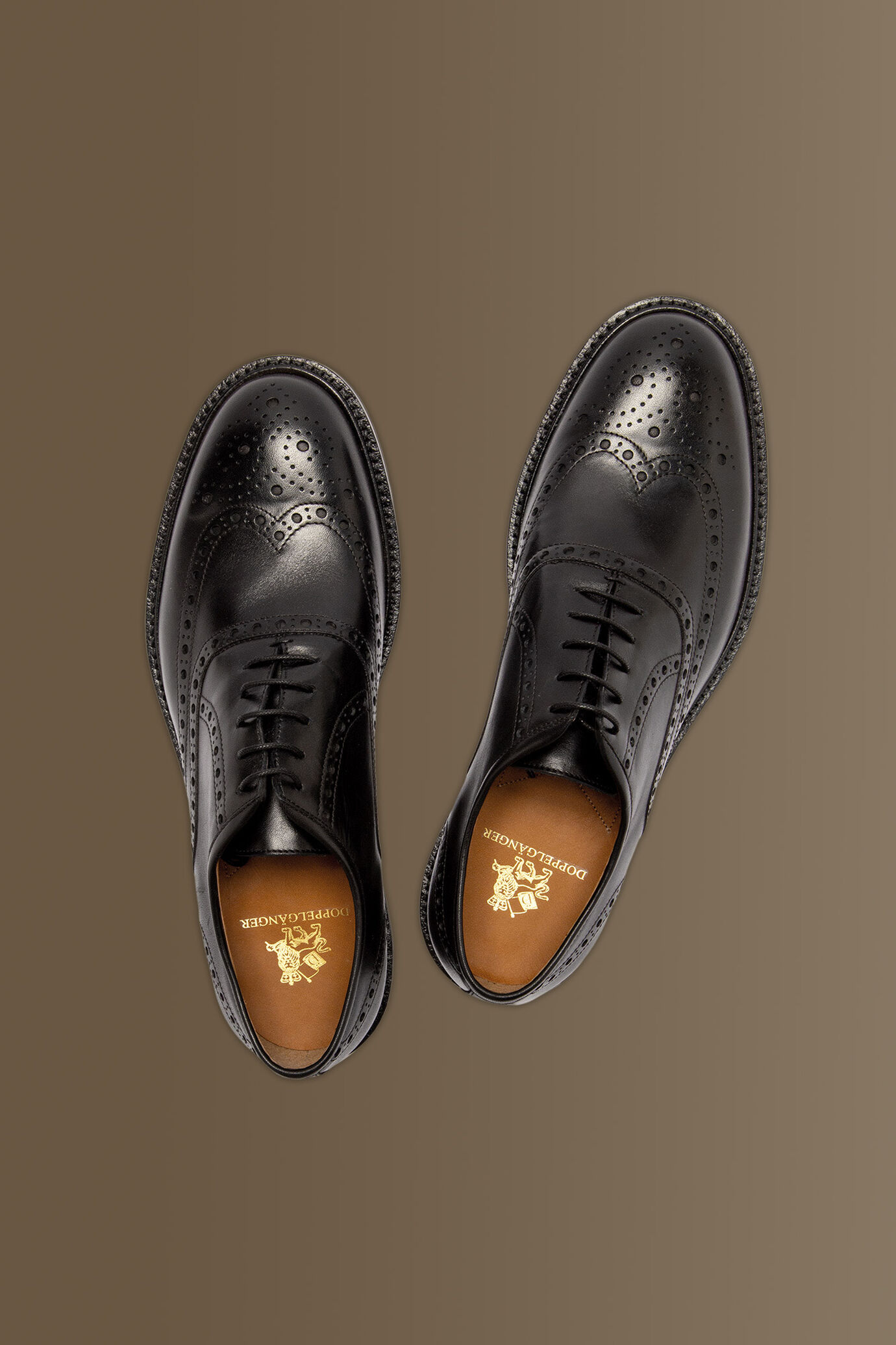 Scarpa uomo oxford Brouge 100% pelle image number 2