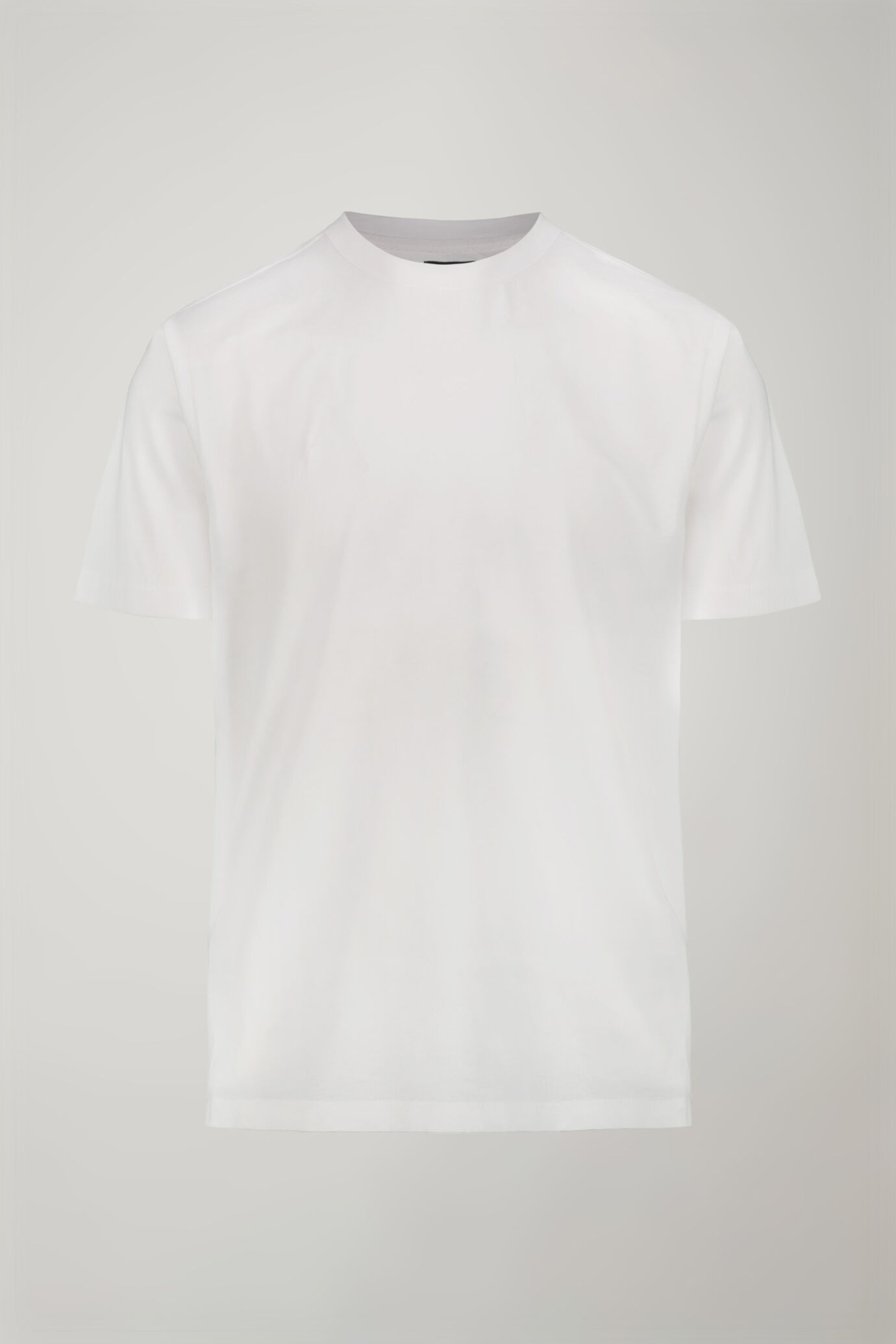 Men’s round neck t-shirt 100% cotton regular fit image number 4