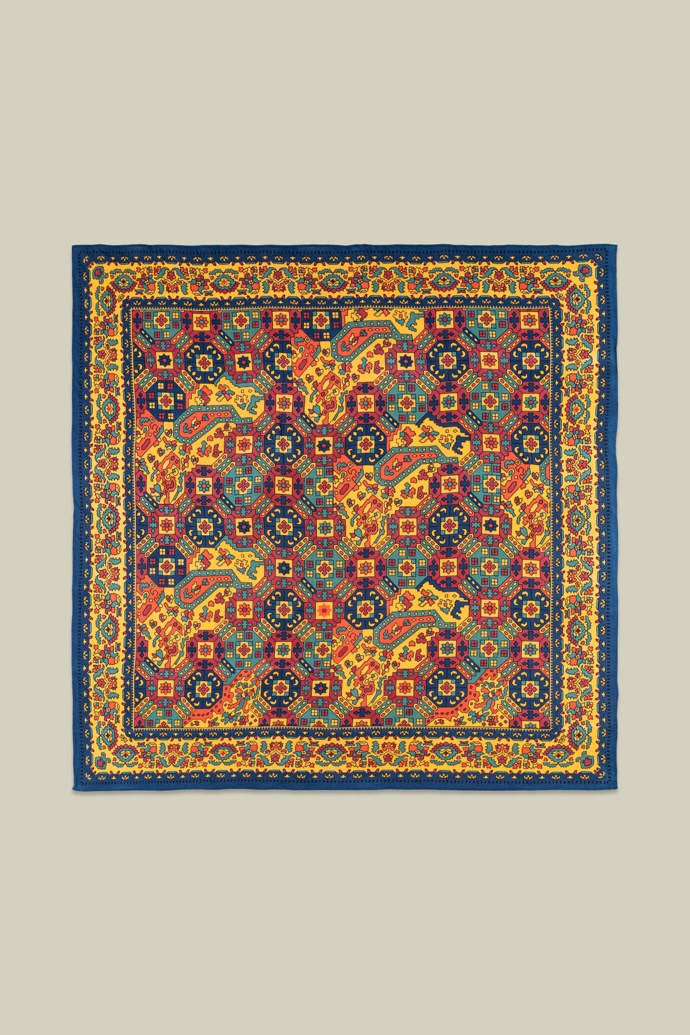 Foulard uomo macro fancy