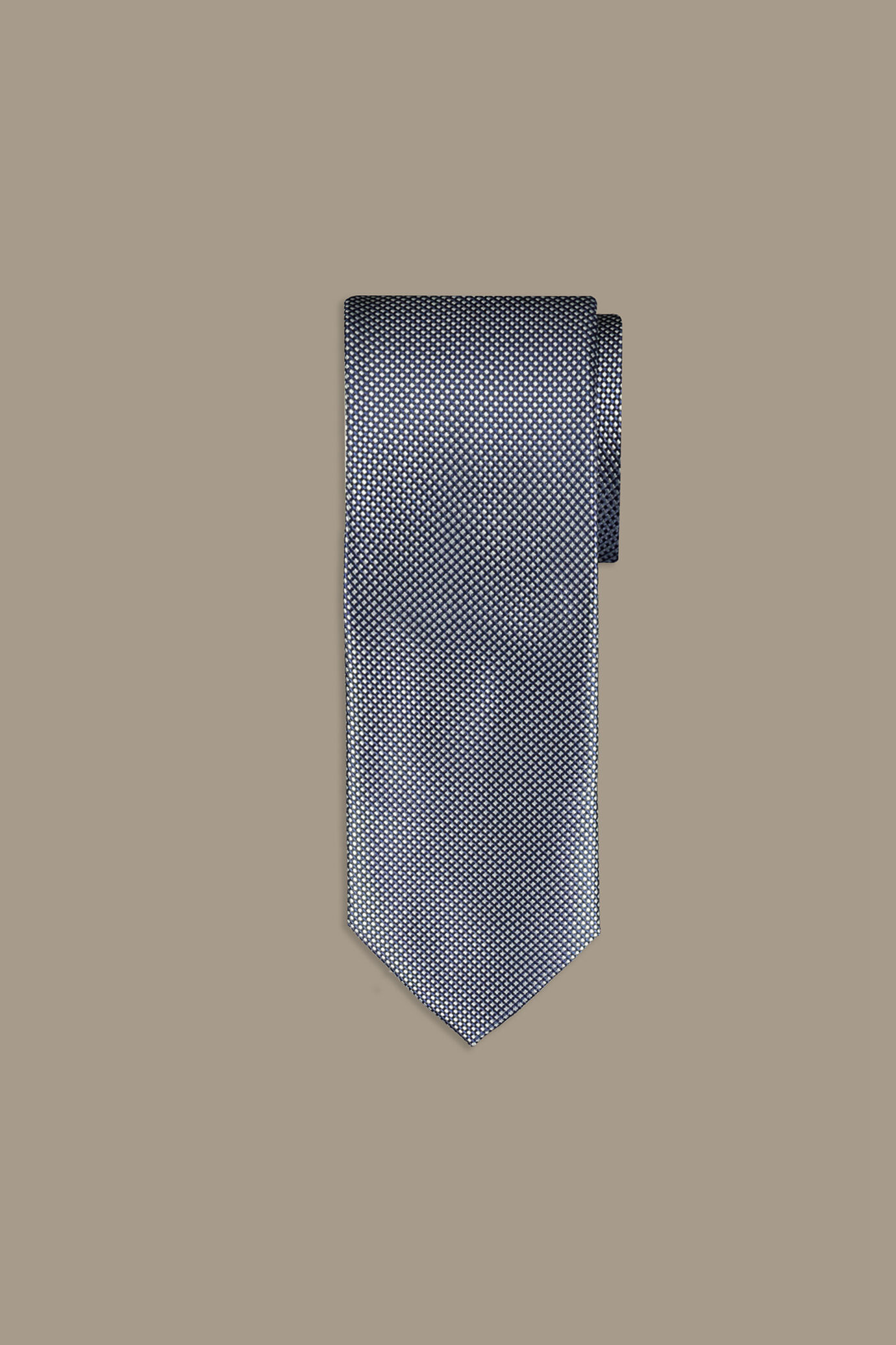 Cravatta uomo classica jaquard image number 0