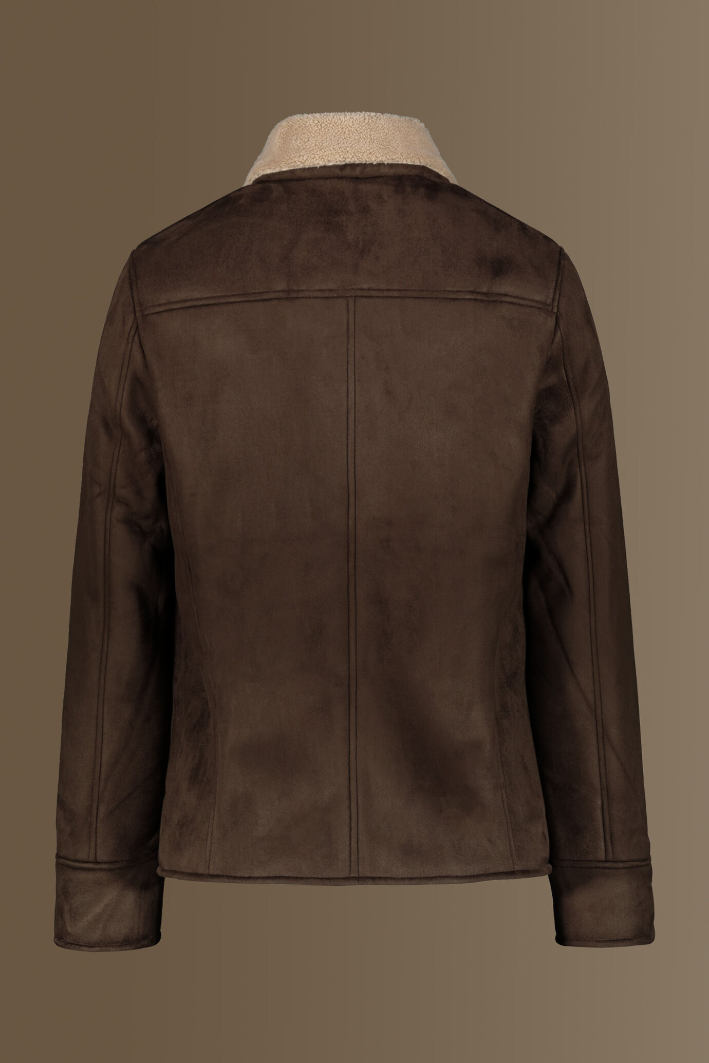 Sheepskin ecosuede jacket image number 6