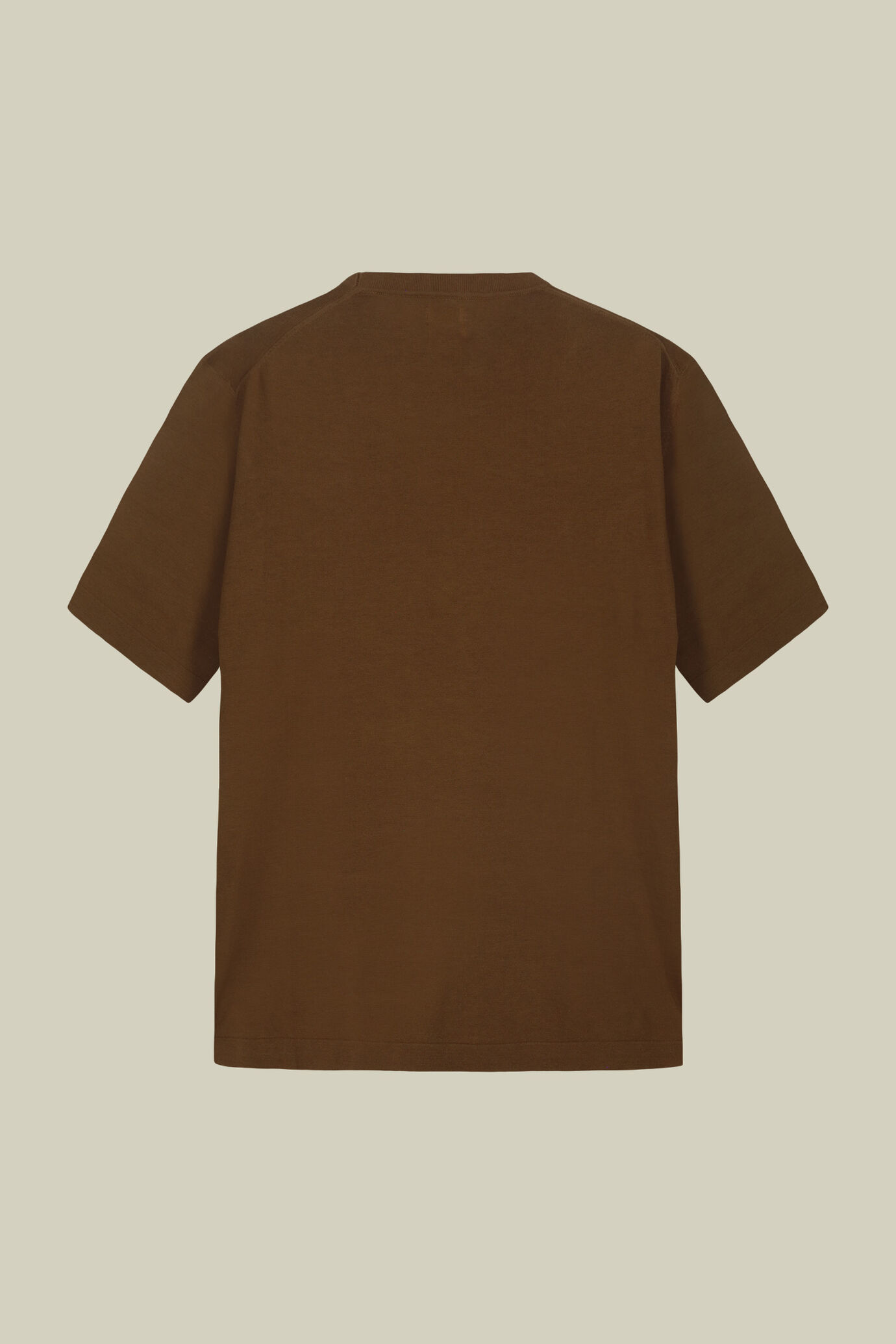 T-shirt uomo a maglia in 100% cotone crepe image number 5