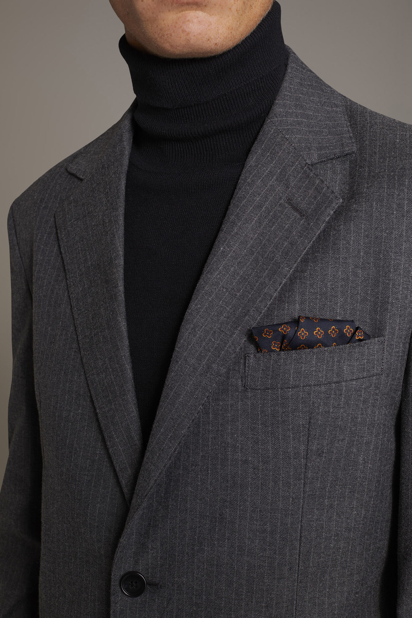 Single-breasted jacket with flap pocket image number 3