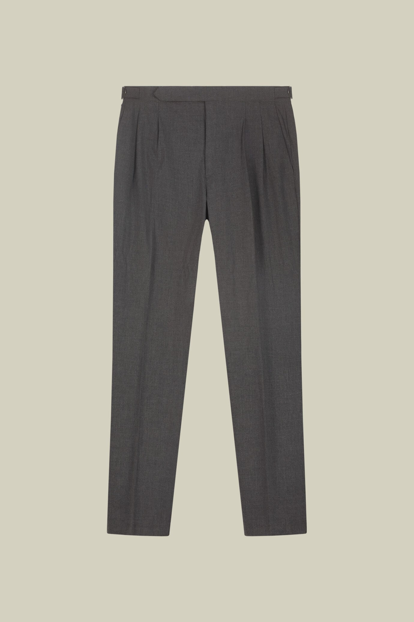 Herrenhose aus Bi-Stretch-M&eacute;lange im Comfort-Fit