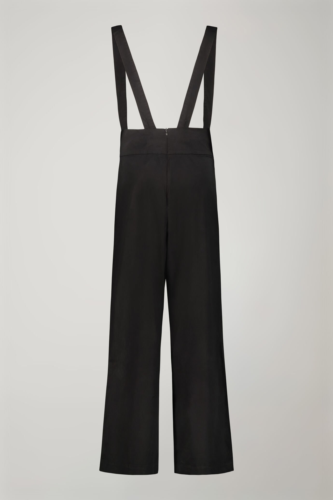 Women’s high-waisted trousers with suspenders regular fit image number 5
